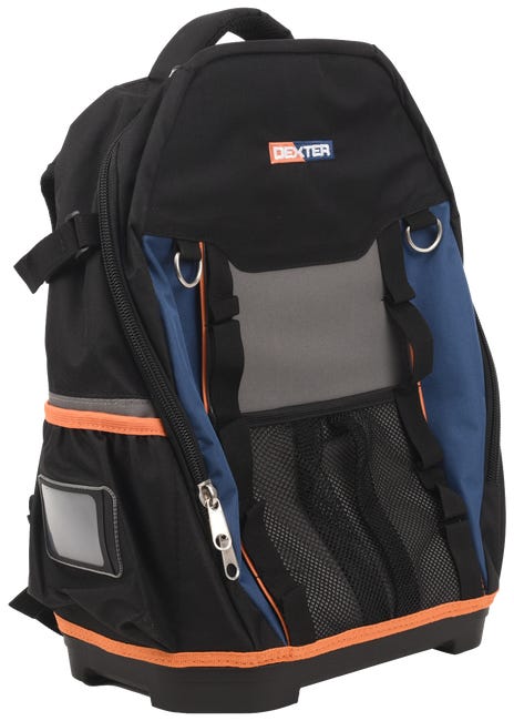 Mochila DEXTER tela reforzada con capacidad de 20 litros medidas