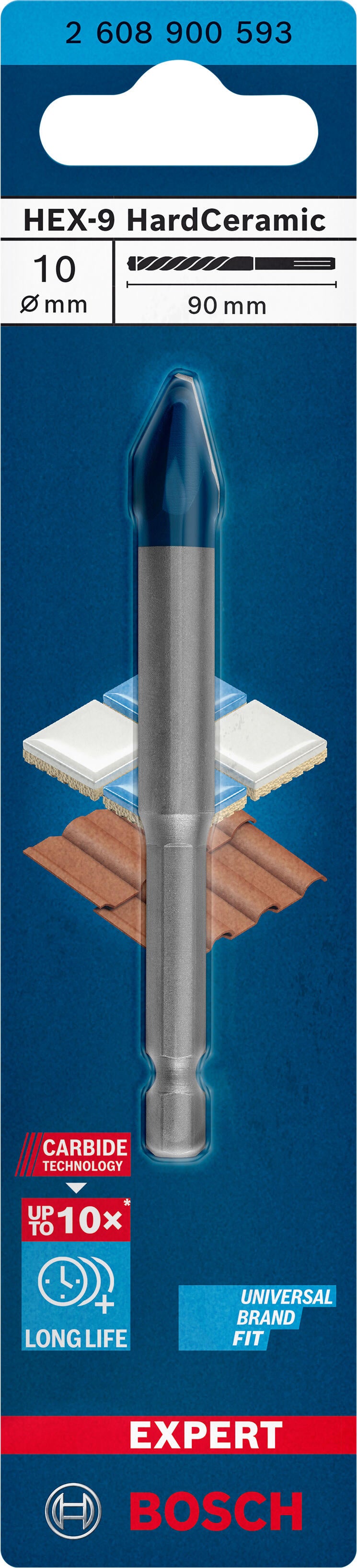 BROCA PORCELANICO 10MM BOSCH - 4