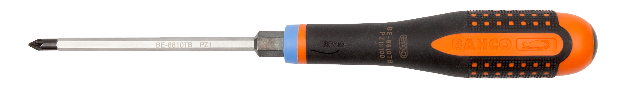 Destornillador de impacto bahco sbe-8810tb cruciforme pozidriv de 75 mm