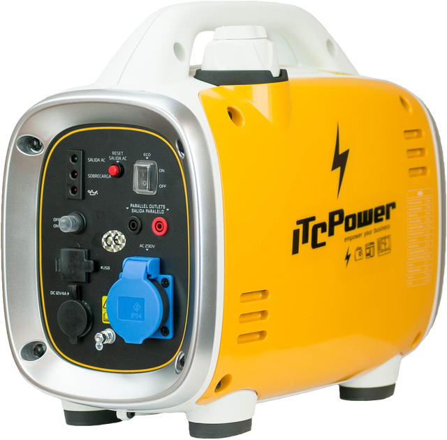 Gerador inverter silencioso a gasolina 900 w ITCPower GG9I