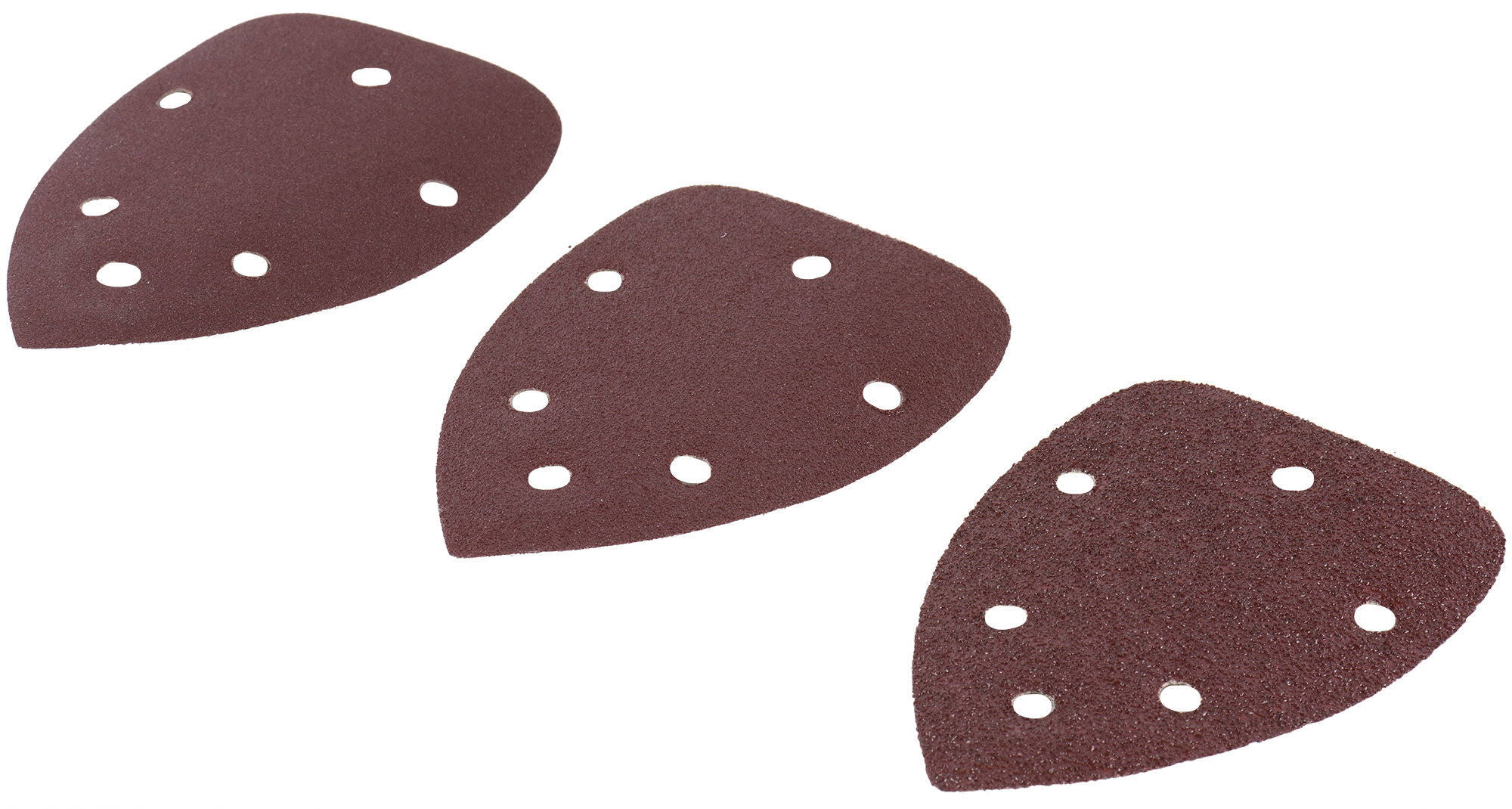 5 Abrasivo delta DEXTER para herramientas multifunción, pulidora triangular 021 - 5