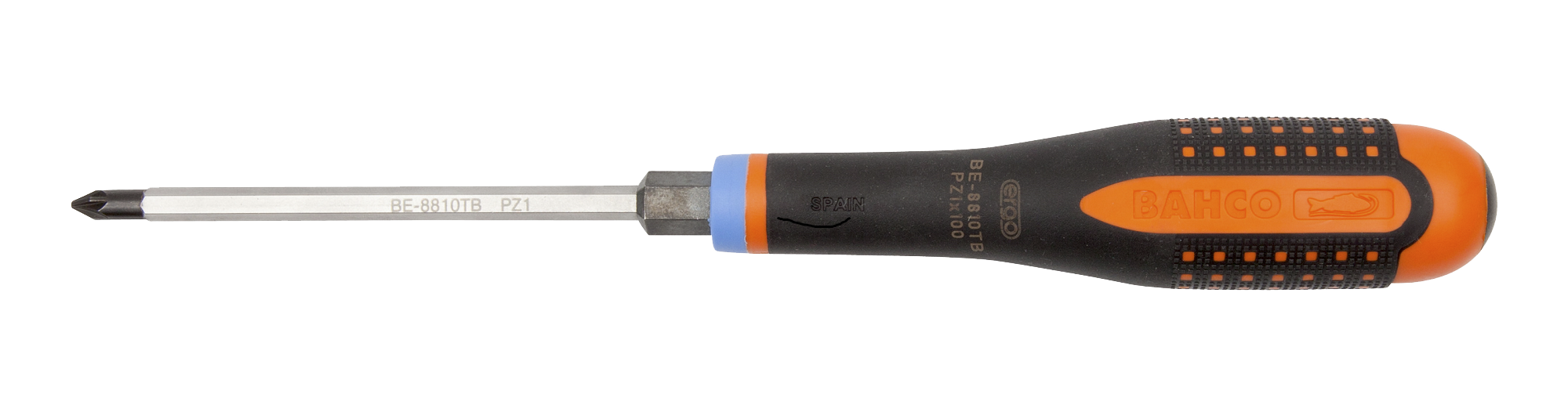Destornillador de impacto bahco sbe-8820tb cruciforme pozidriv de 125 mm