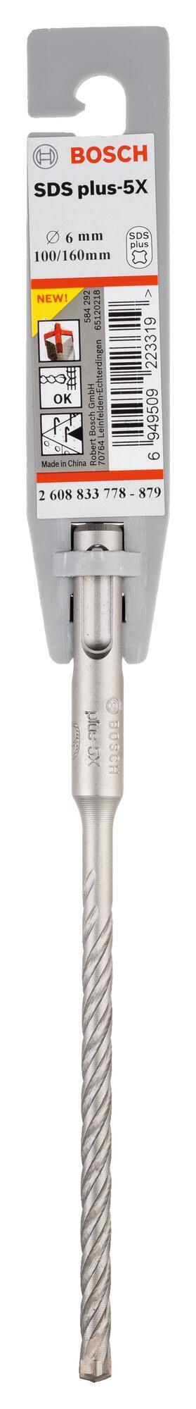 Broca para hormigón enganche sds plus ø 6 x l. 160 mm bosch