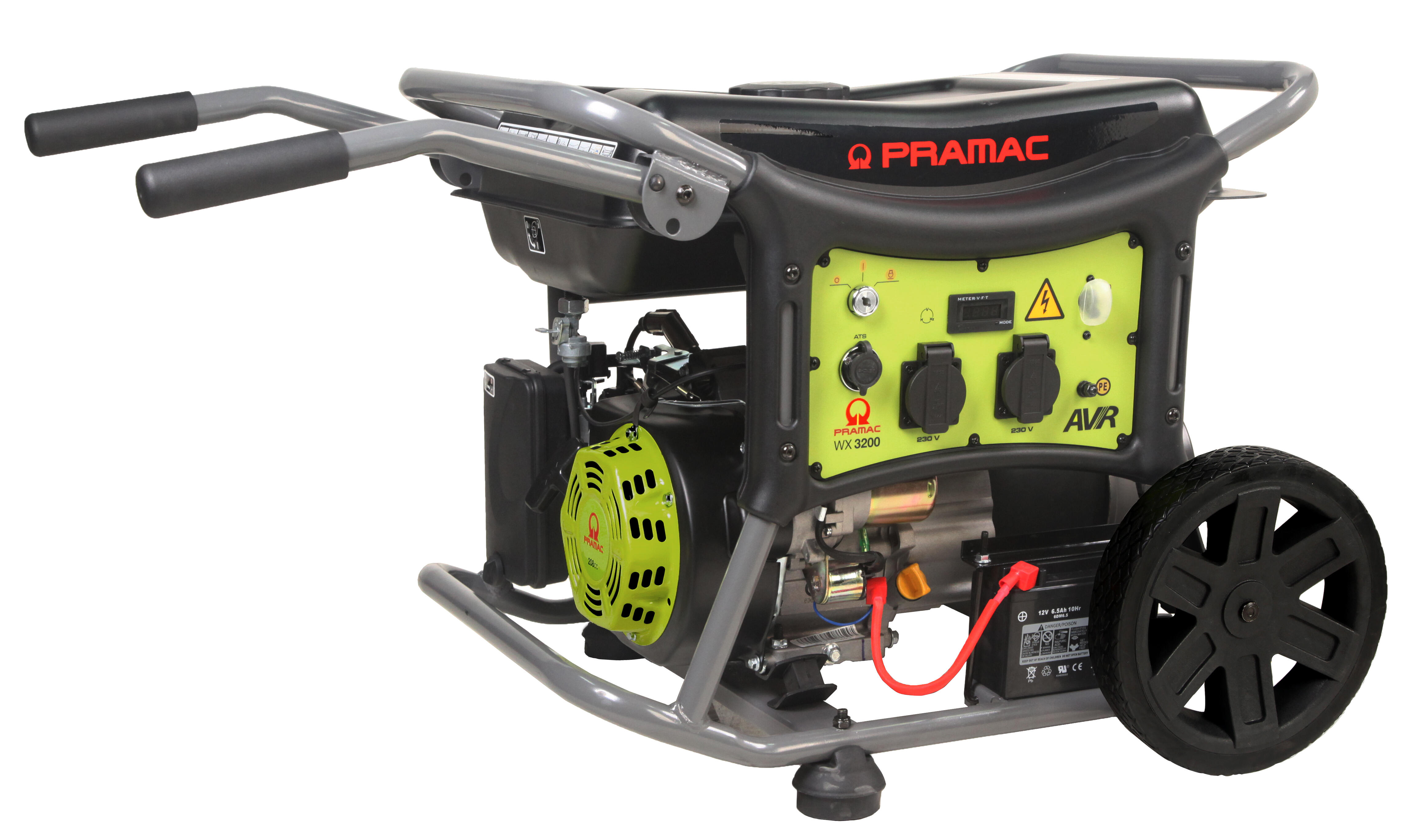 Generador gasolina pramac wx3200 conn 2450w (apoyo placa solar)