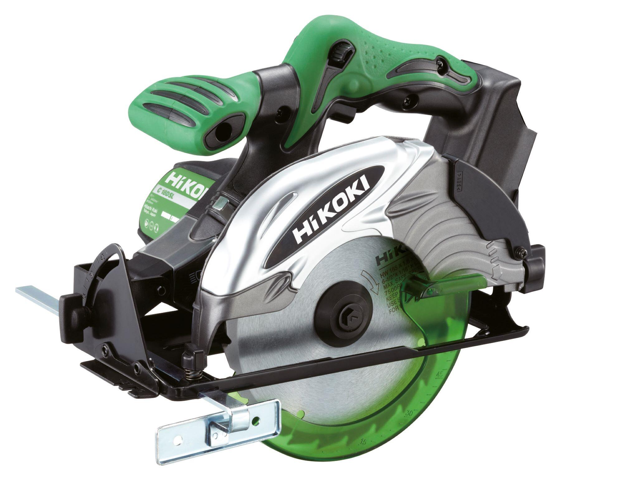 Sierra circular a batería hikoki c18dslw4