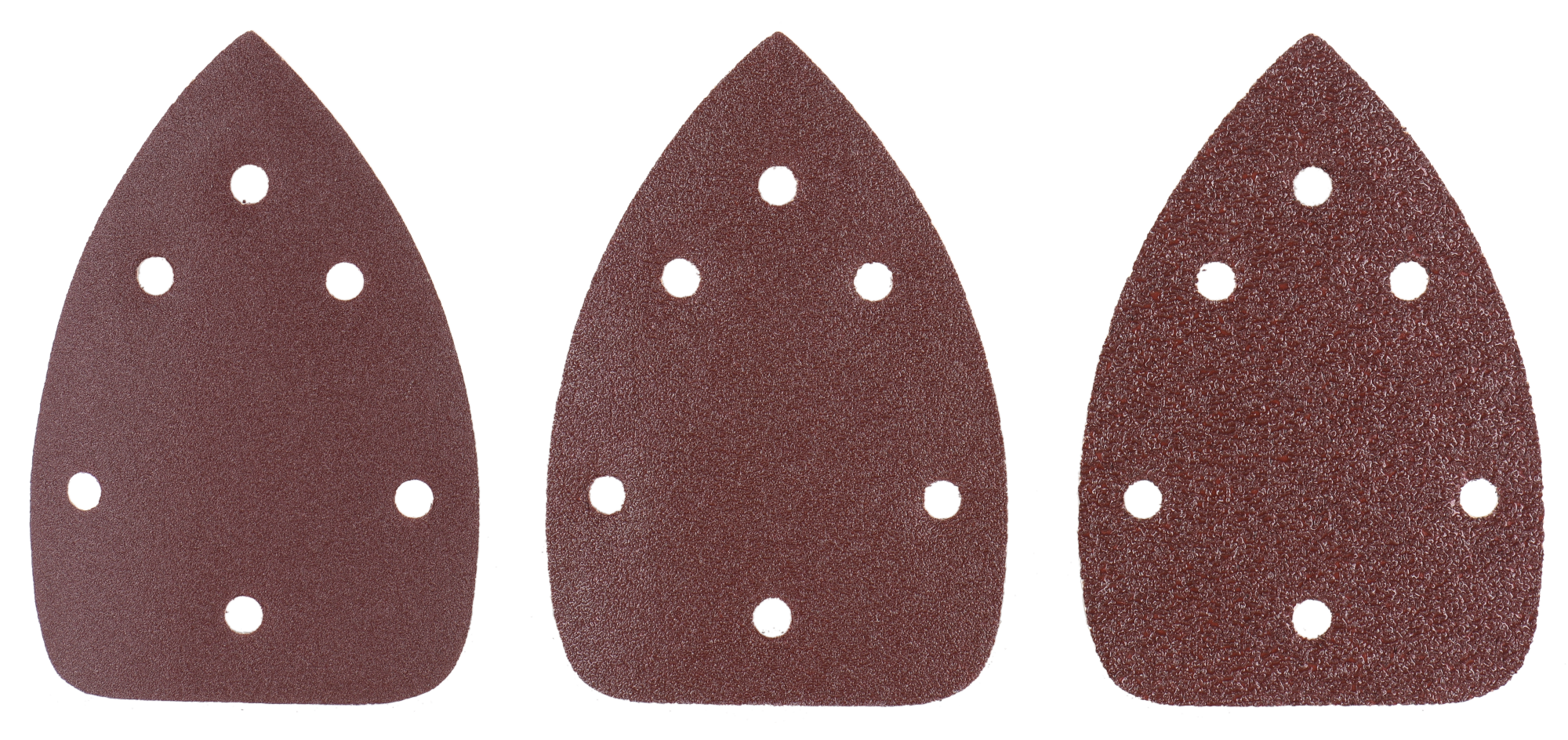 5 Abrasivo delta DEXTER para herramientas multifunción, pulidora triangular 021 - 4