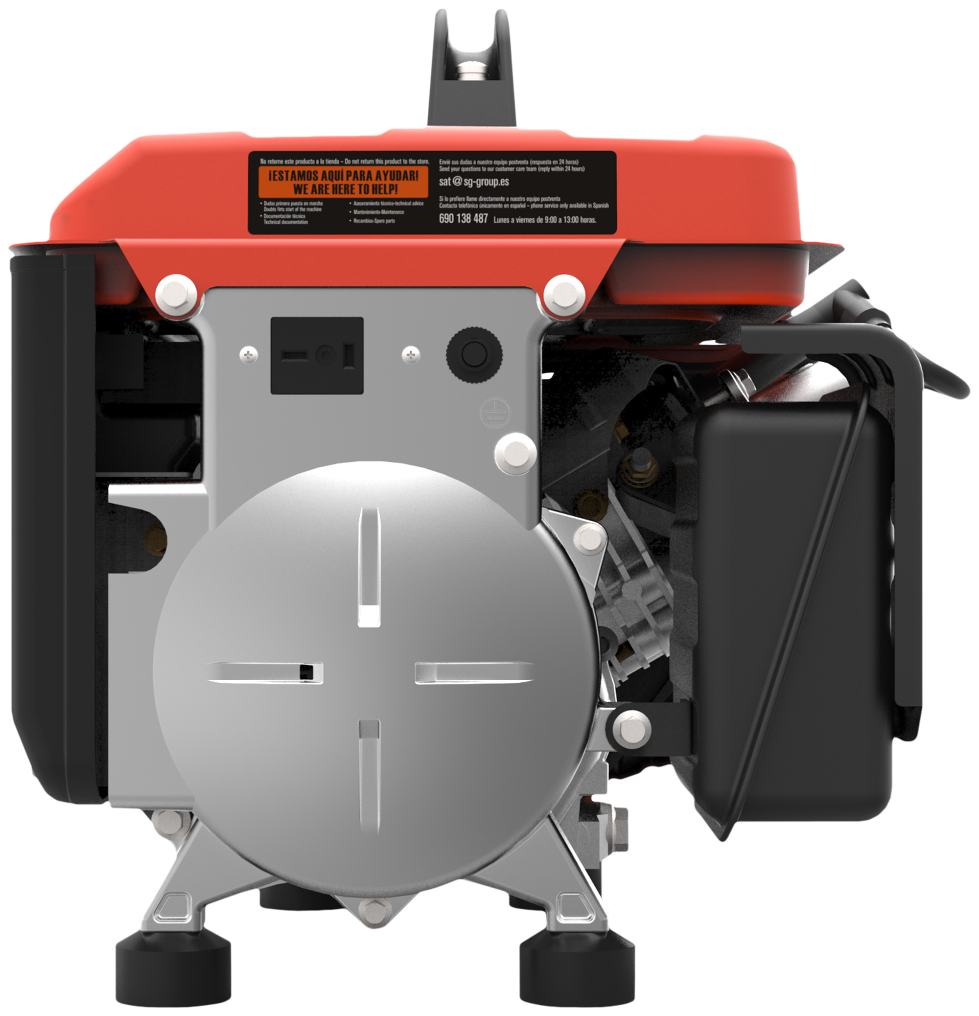 Gerador a gasolina arranque manual 1000W/850W Genergy Isasa - 2