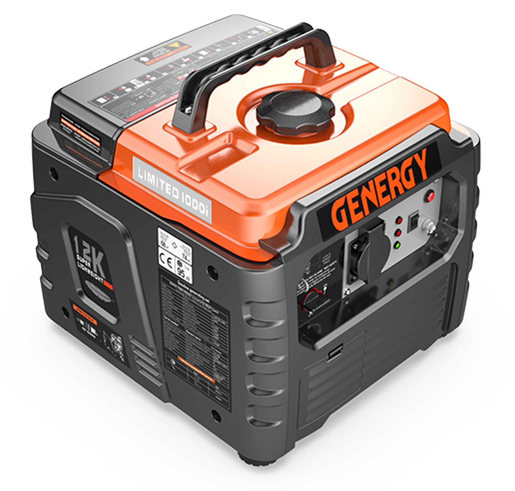 Gerador inverter a gasolina arranque manual 1000/1100 W Genergy Limited 1000i - 8