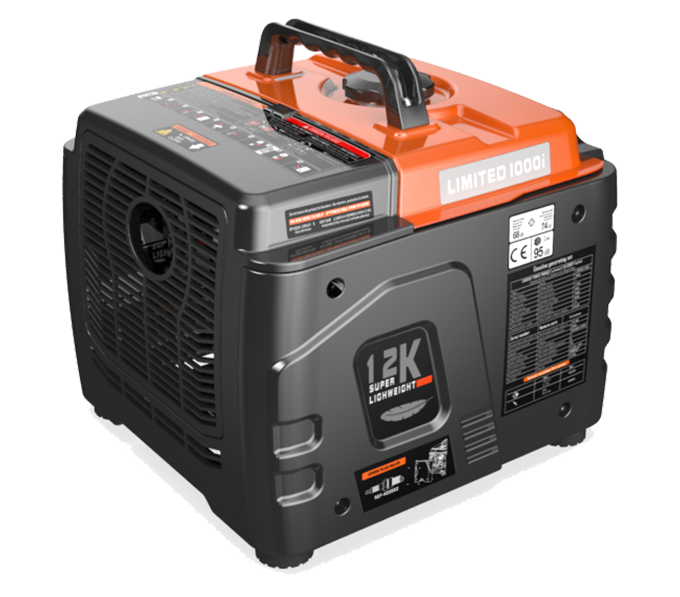 Gerador inverter a gasolina arranque manual 1000/1100 W Genergy Limited 1000i - 3