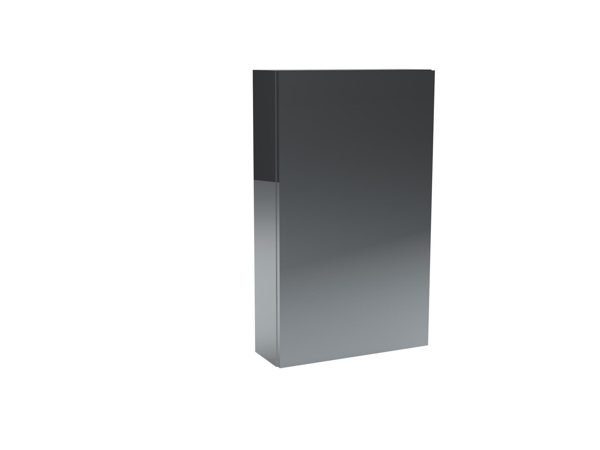 Armoire de toilette sans éclairage l.45 cm H.76.9 cm P.16.1 cm, argent, SENSEA R - 5