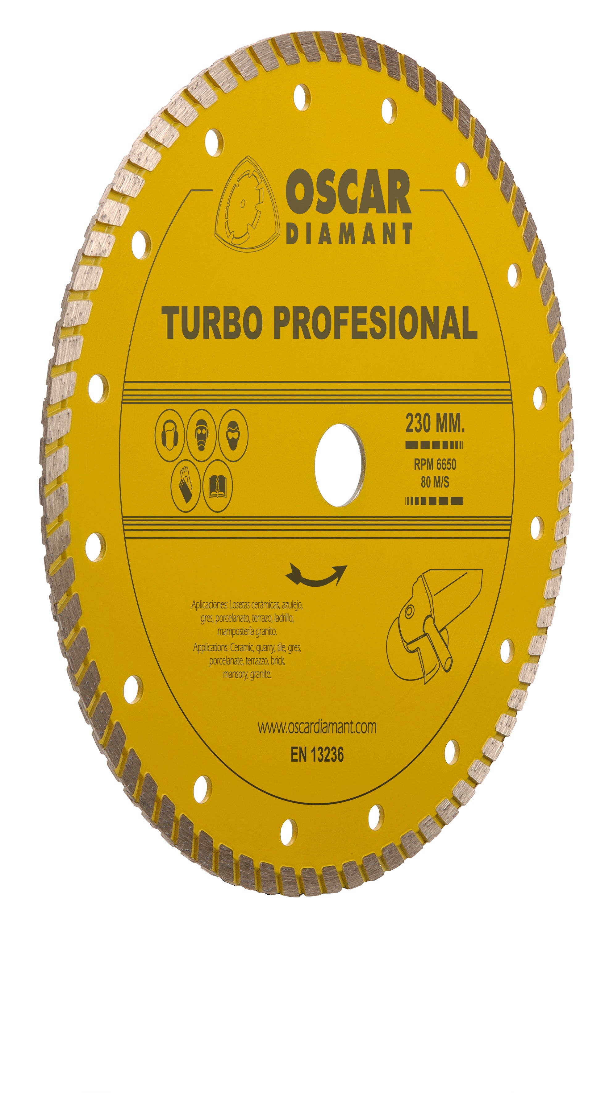 Disco diamante oscar diamant de llanta continua