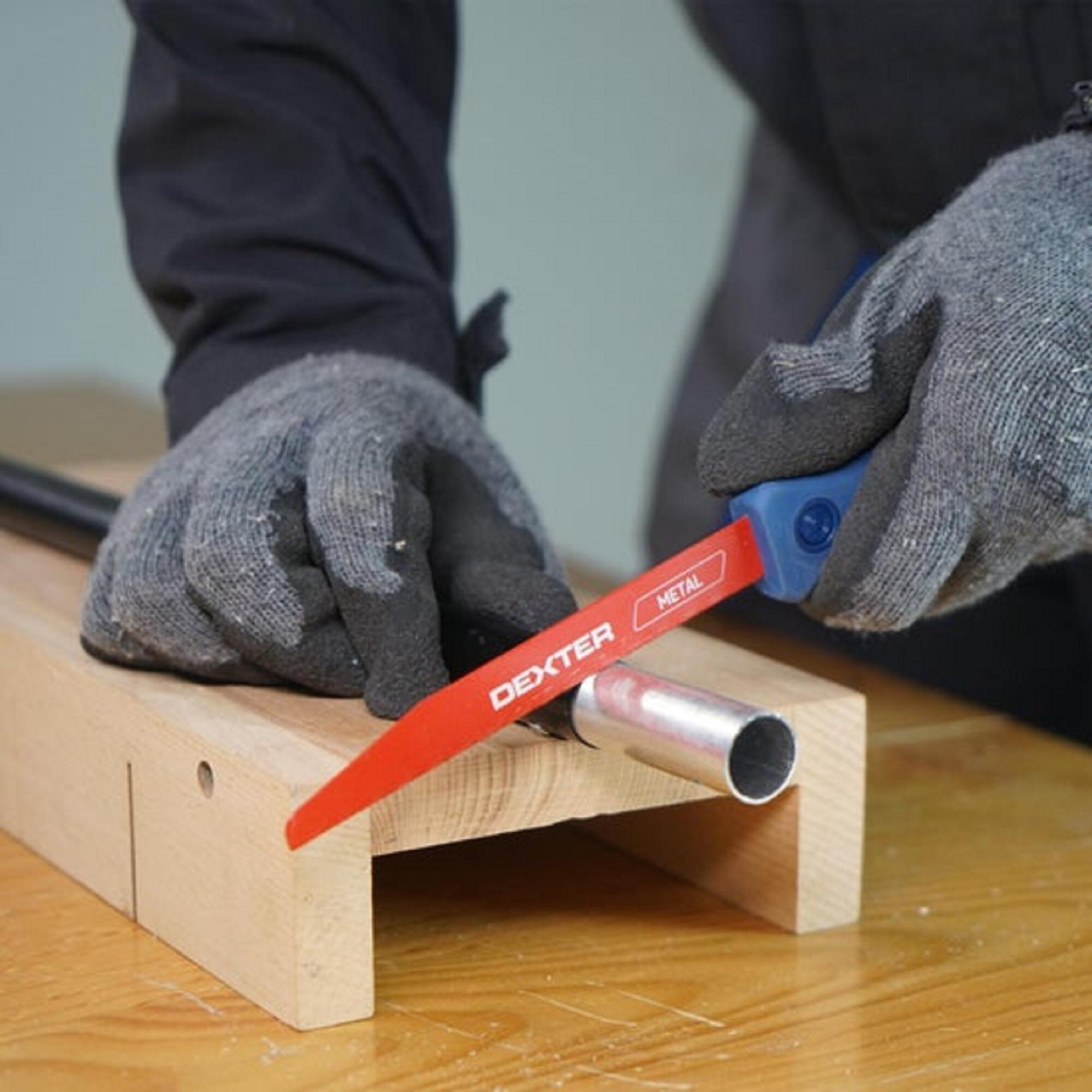 Mini arco de serra para metal/madeira DEXTER 2 FOLHAS - 5