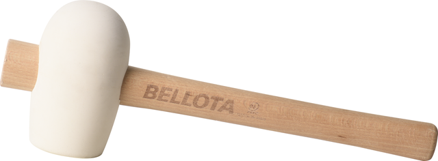 Maza con cabeza caucho BELLOTA 75 mm