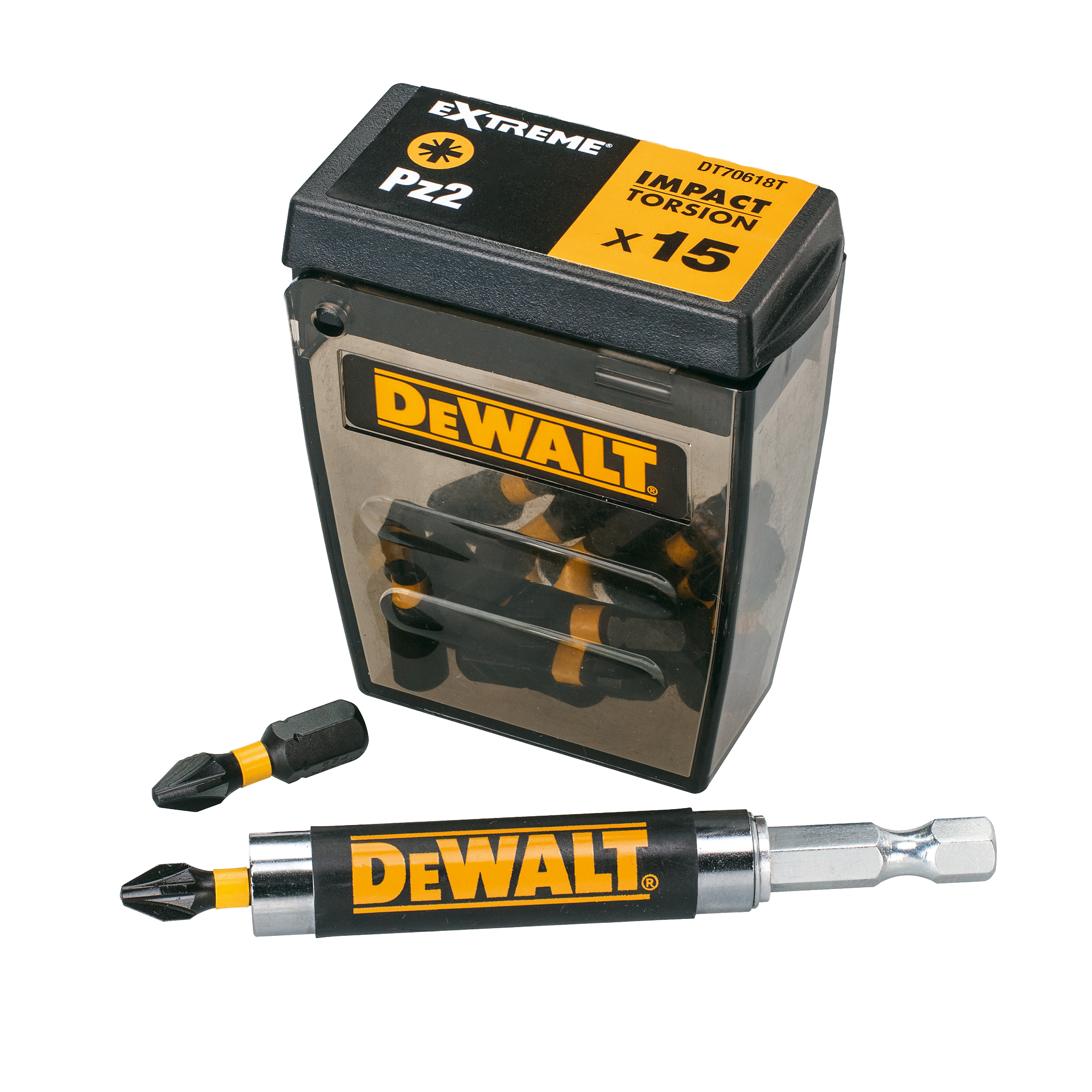Dewalt dt70618t juego 15 piezas impact torsion para ator