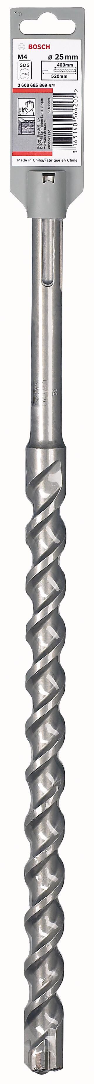 Broca para hormigón enganche sds max ø 35 x l. 520 mm bosch