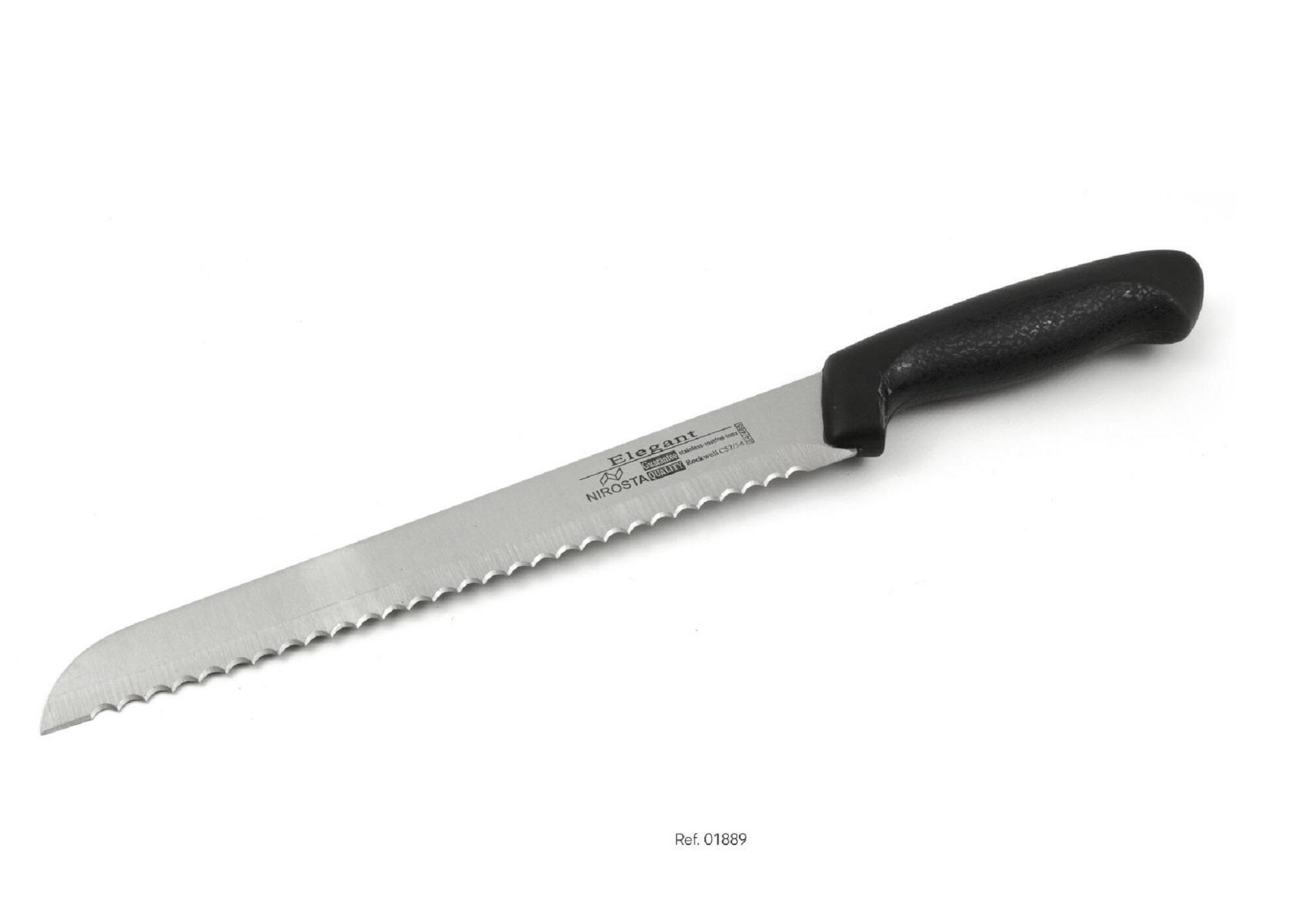Cuchillo panero 20/32 cm elegant nirosta