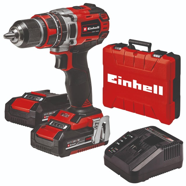 Berbequim percutor brushless 18v com 2 baterias 2,0 Ah Einhell TP-CD 18/50