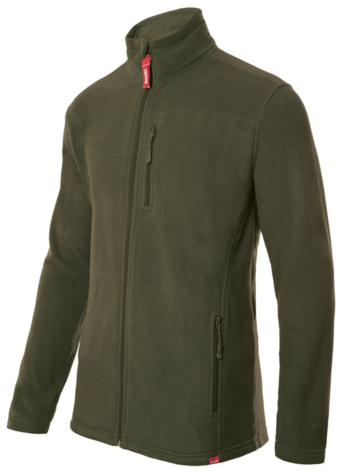 Chaqueta polar velilla - verde caza - 2xl