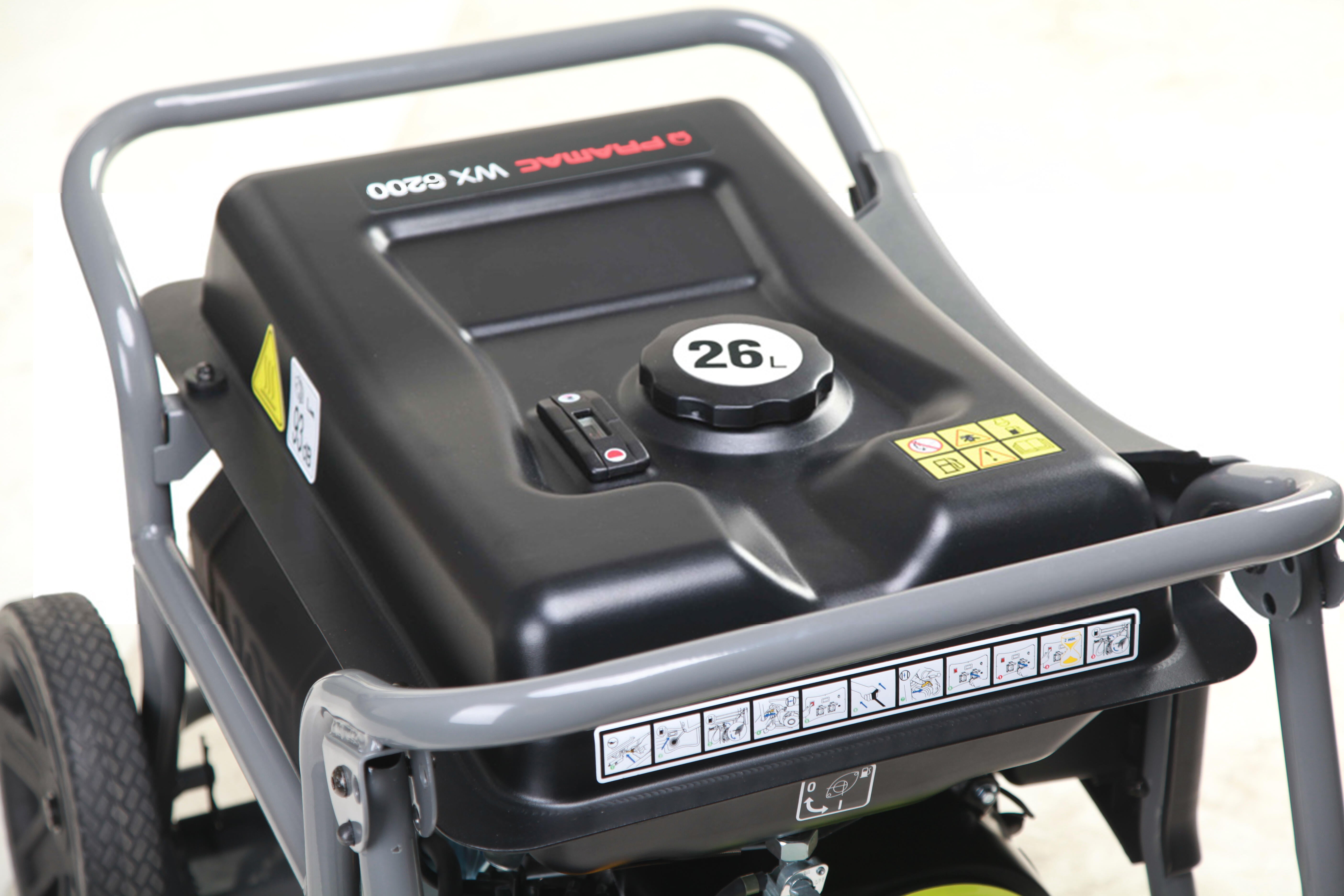 Gerador a gasolina 5300 W Pramac WX 6200 + CONN - 9