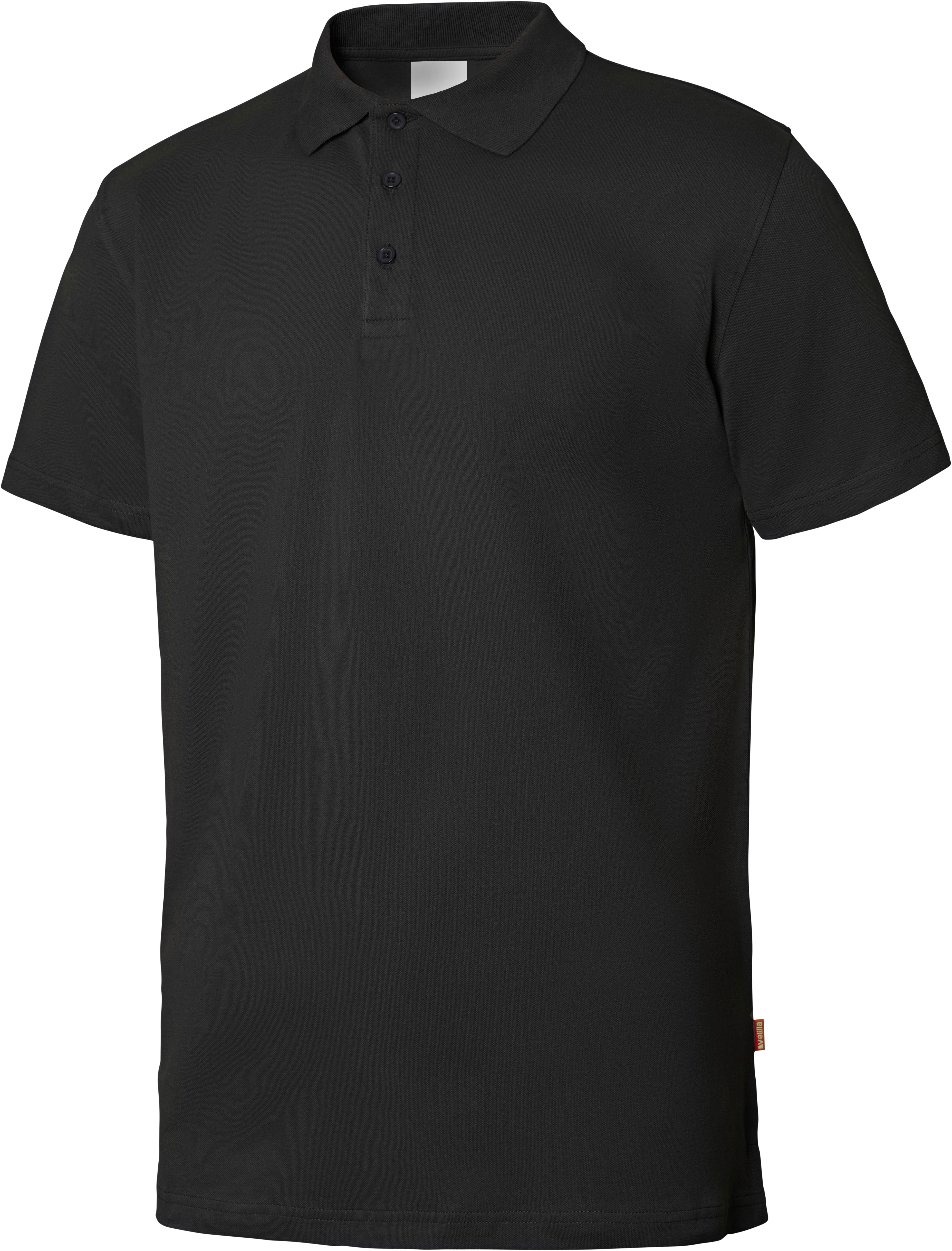 Polo stretch manga corta hombre velilla - negro - l