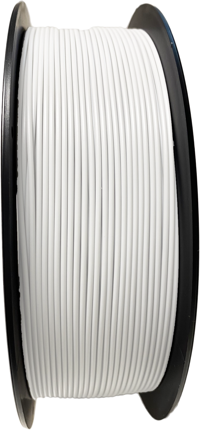 Bobine de filamento 3D Leon PLA branco 1kg