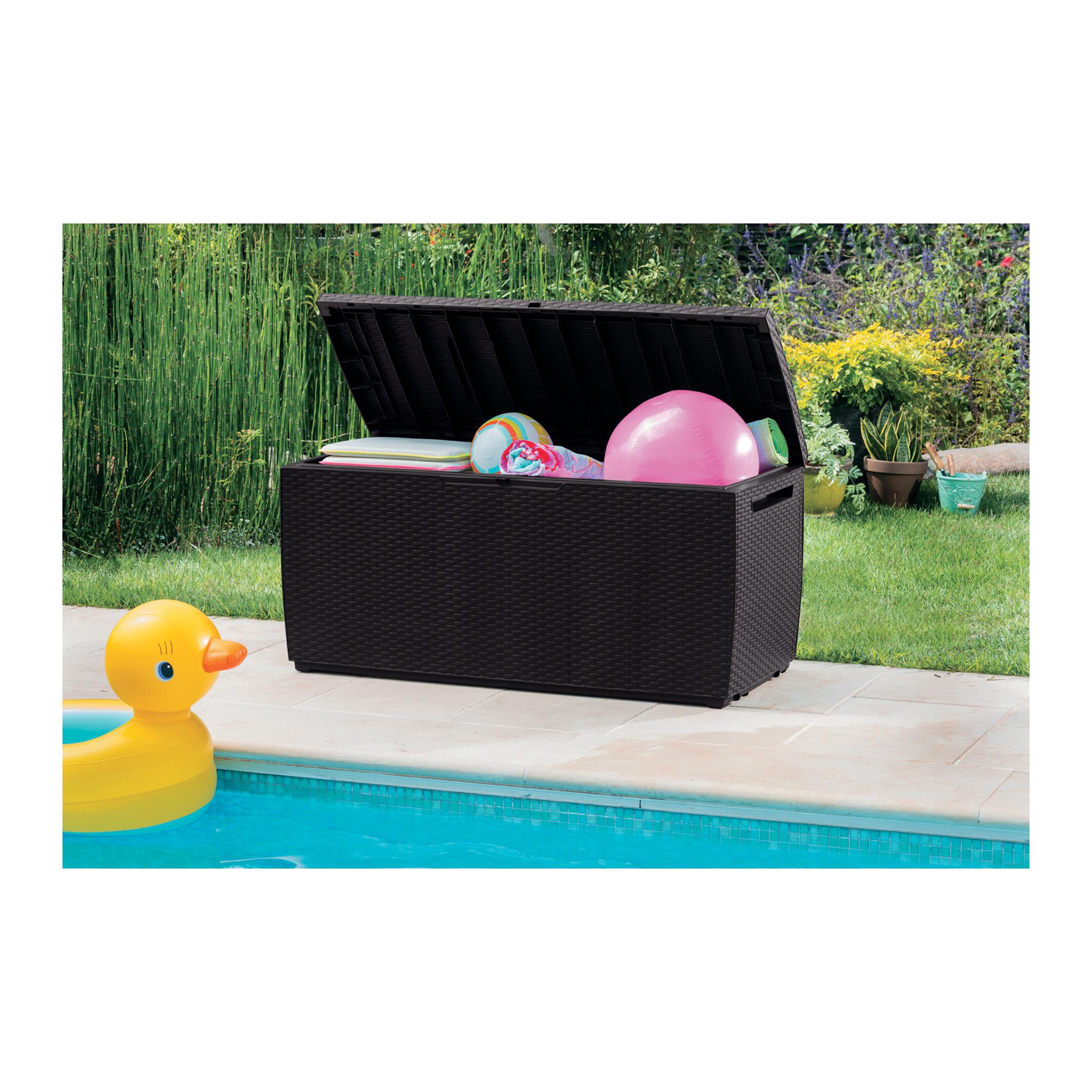 Baule KETER Capri in resina marrone L 123 x H 57 x P 53.5 cm - 3