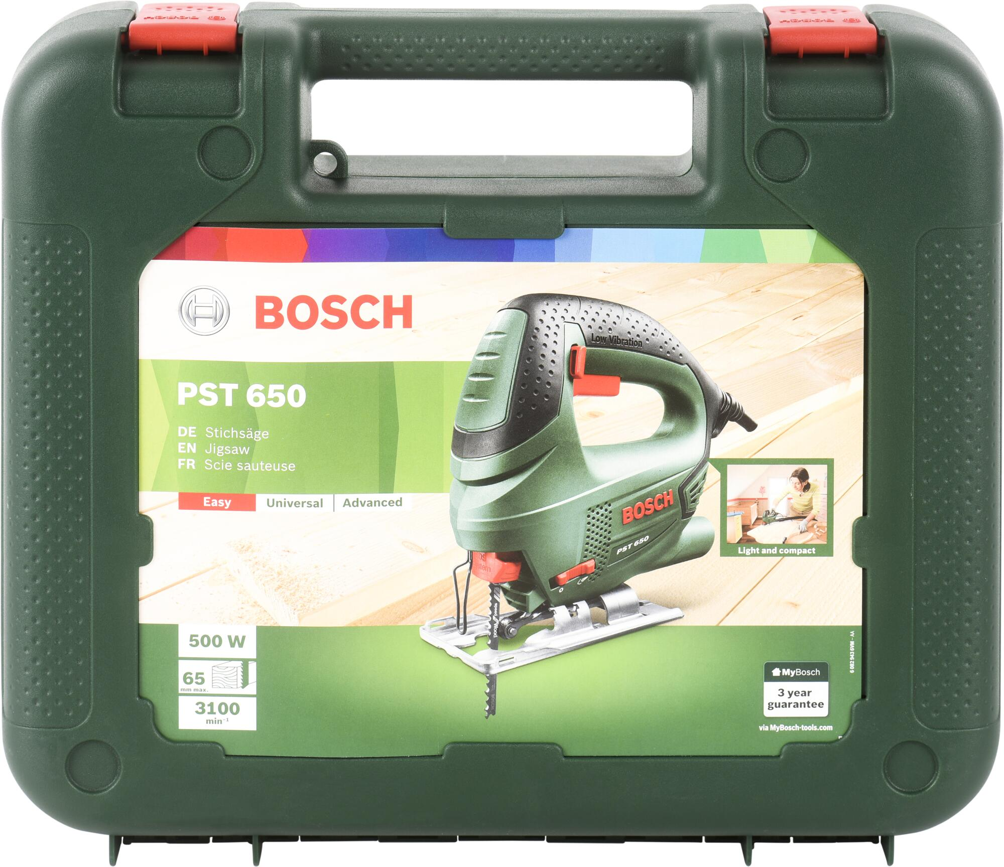 Serra tico-tico 500 W 65mm Bosch PST 650 06033A0700 - 11