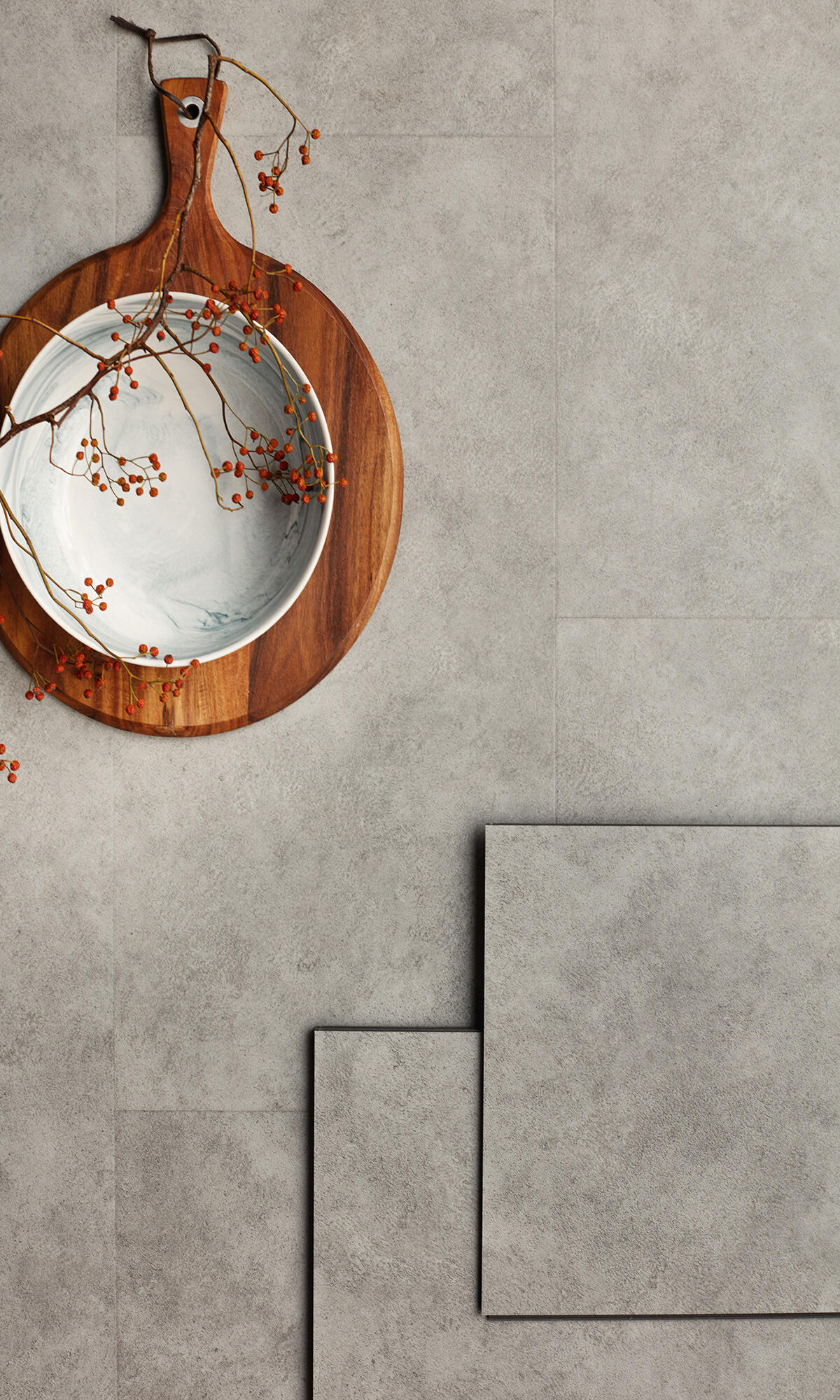 Pavimento vinílico PVC click flutuante Artens Starfloor Ultimate Timeless Concrete 6,5 mm - 7