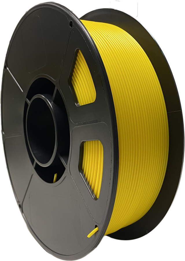 Bobina de filamento BIOPLAXTIC PLA+ 3D AMARELO 1KG