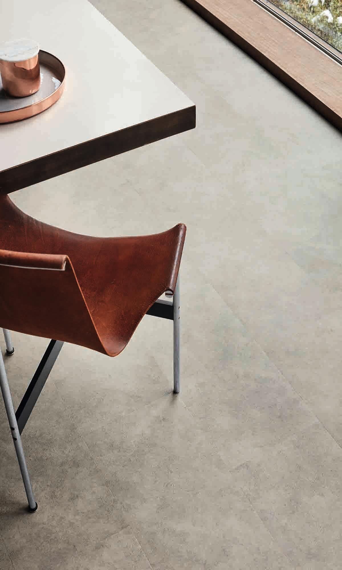 Pavimento vinílico PVC click flutuante Artens Starfloor Ultimate Timeless Concrete 6,5 mm - 6