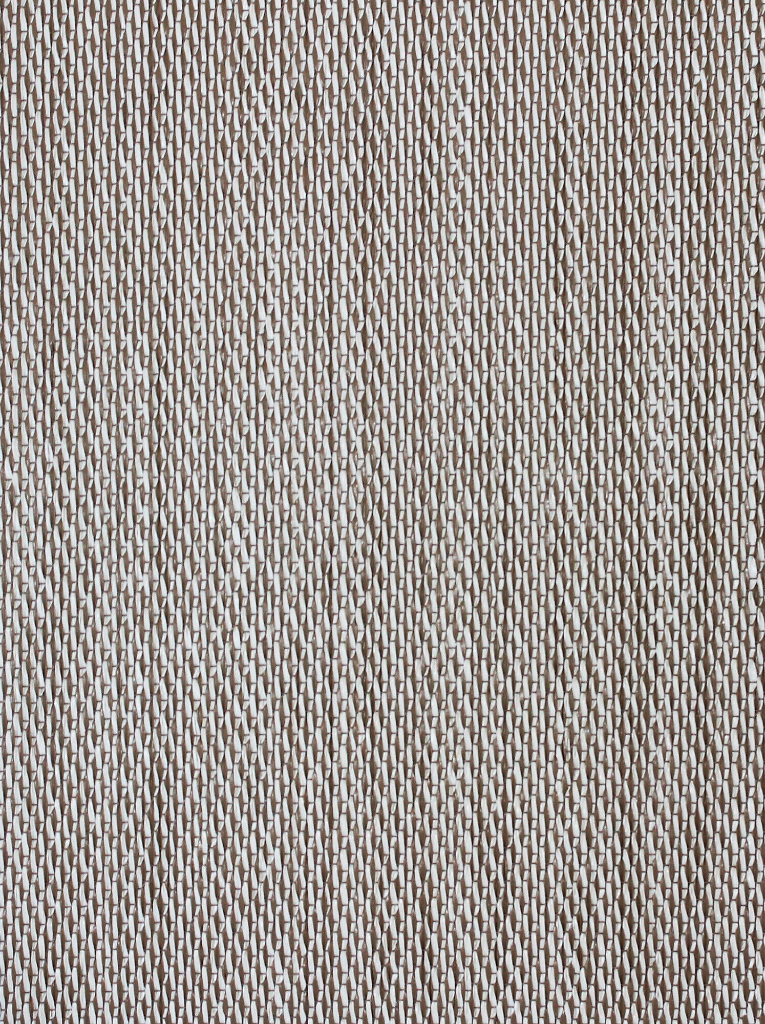 Alfombra pie de cama exterior/interior pvc tejido plano base antideslizante teplon beige 60x110cm