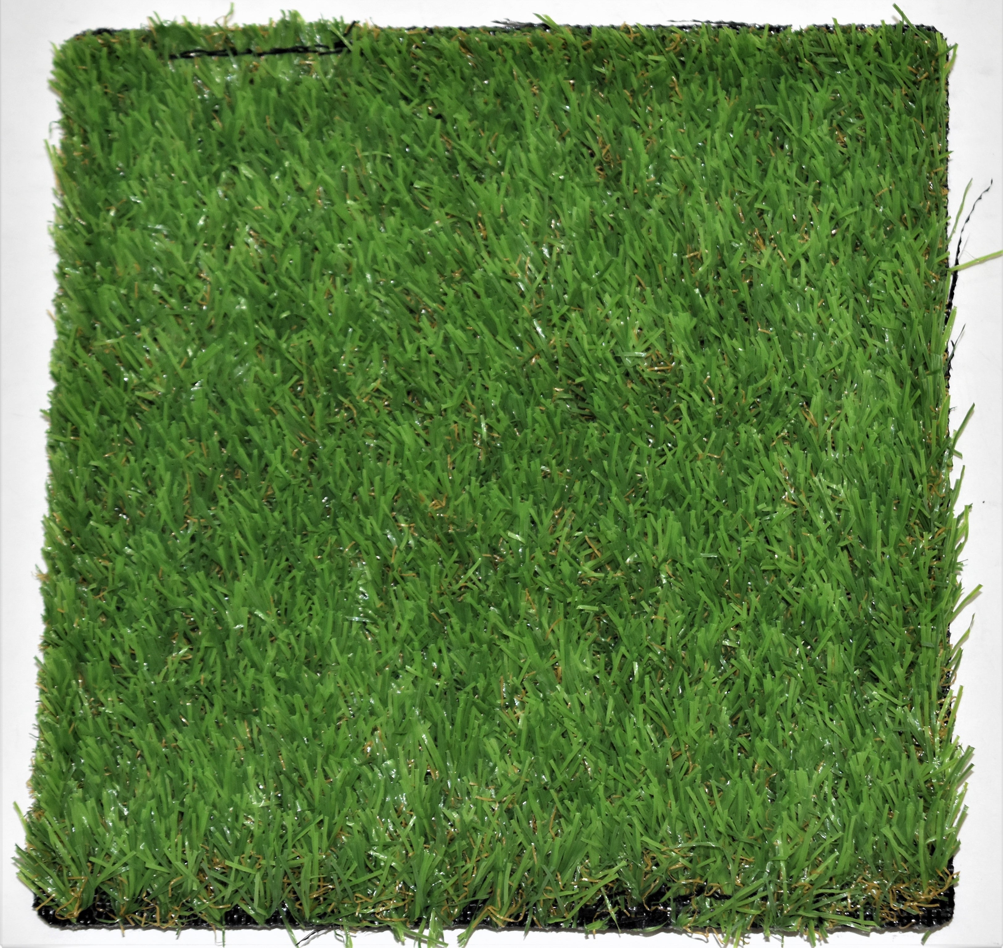 Muestra de Césped artificial XAMANEK cadiz 19x19 cm de 20 mm de altura de fibras y 17850 puntadas m2