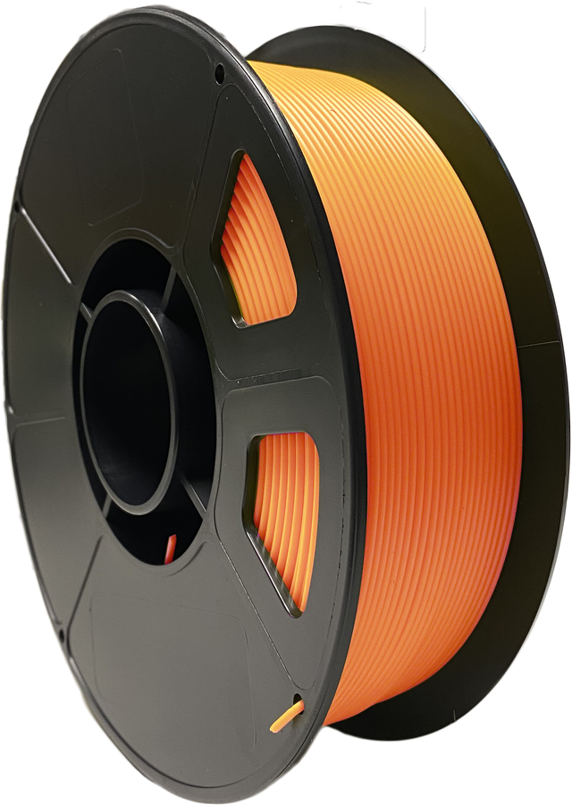 Bobina de filamento PLA+ 3D LARANJA 1KG
