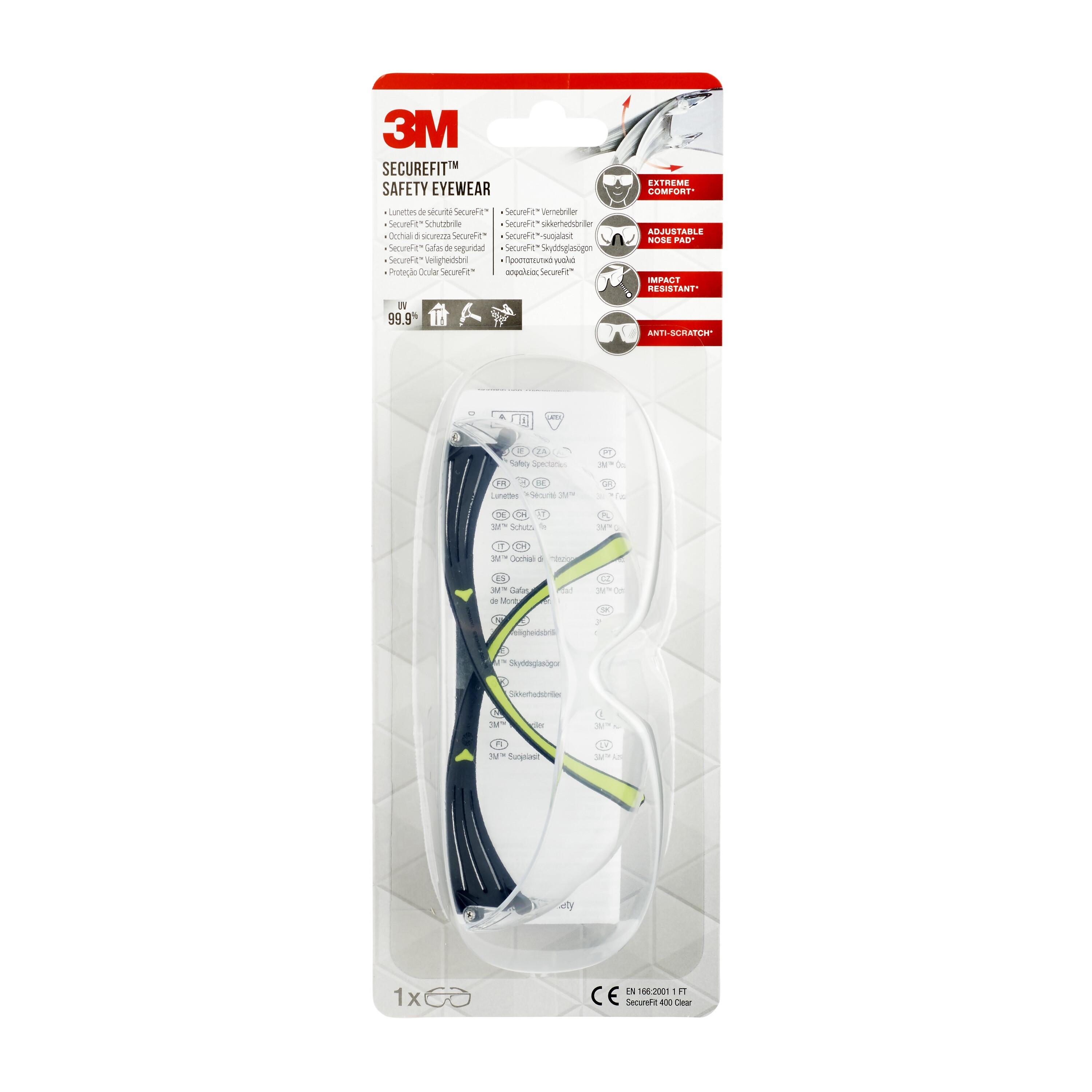 Óculos de proteção 3M INCOLOR - 7