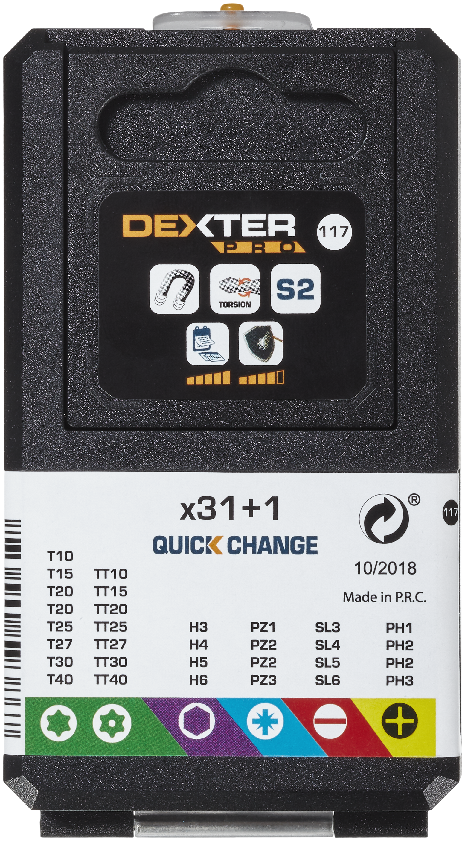 Conjunto de 31 pontas DEXTER PRO PONTAS 25MM - 4