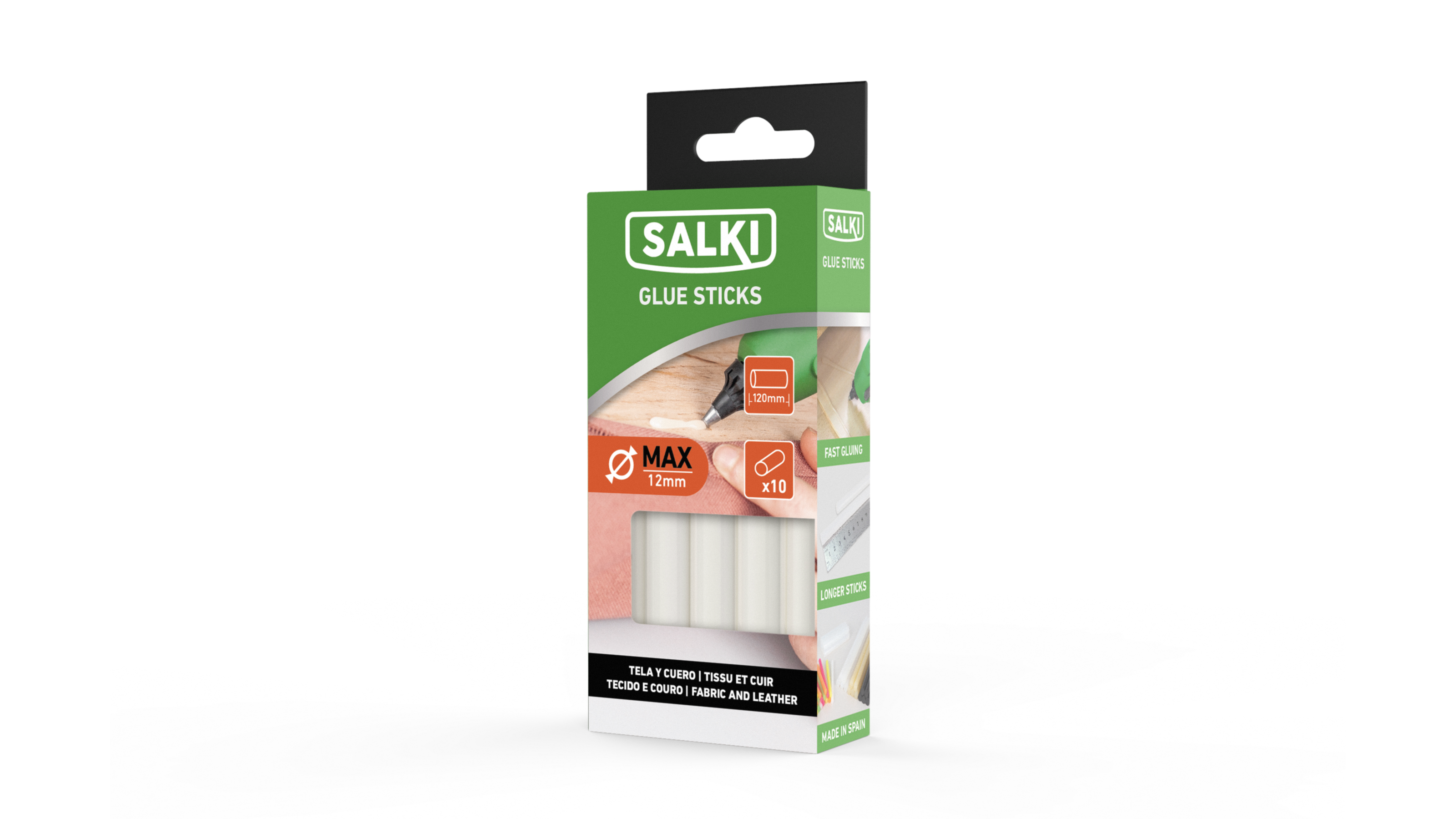 Barra de cola termofusible salki cuero