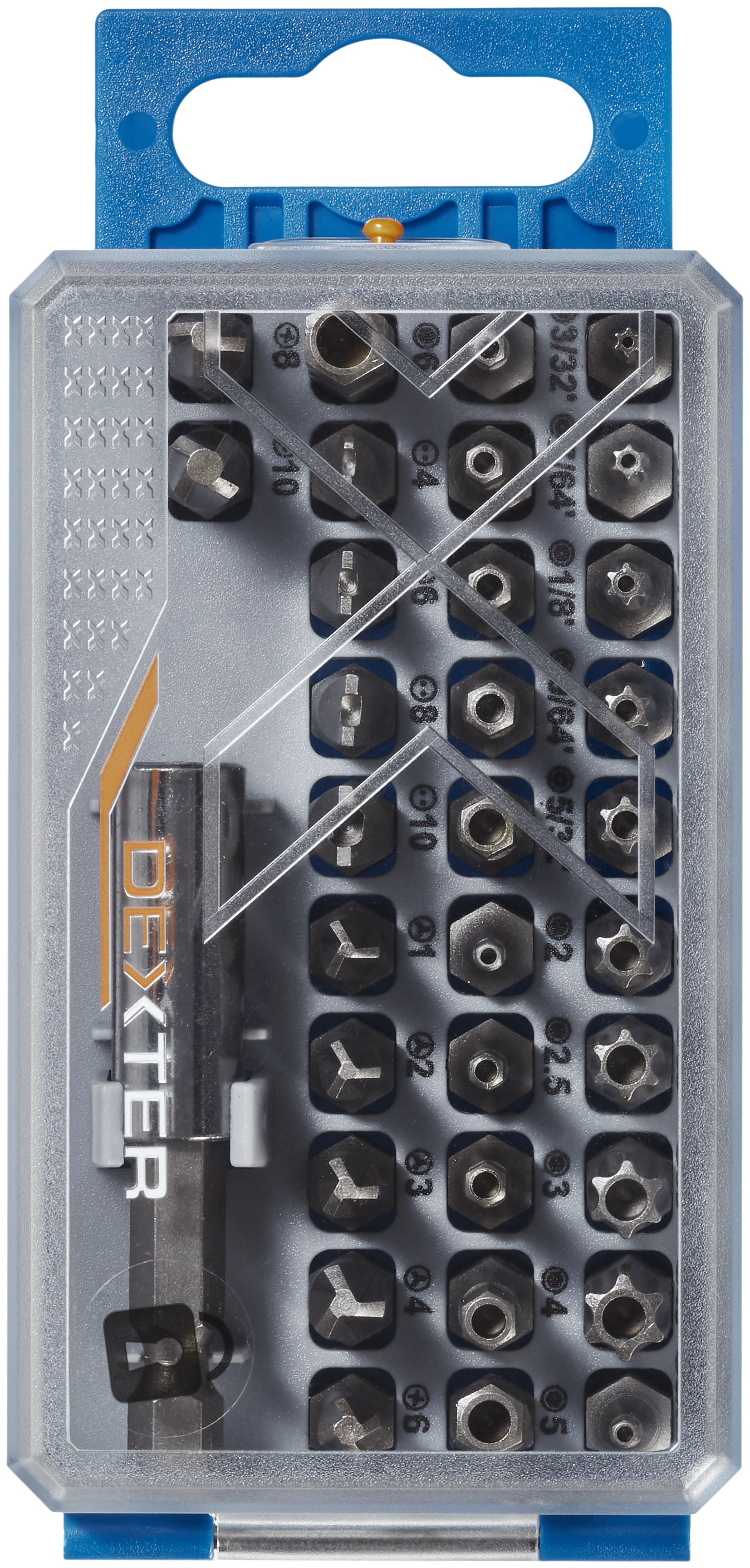 Conjunto de 32 pontas DEXTER PONTAS 25MM - 3