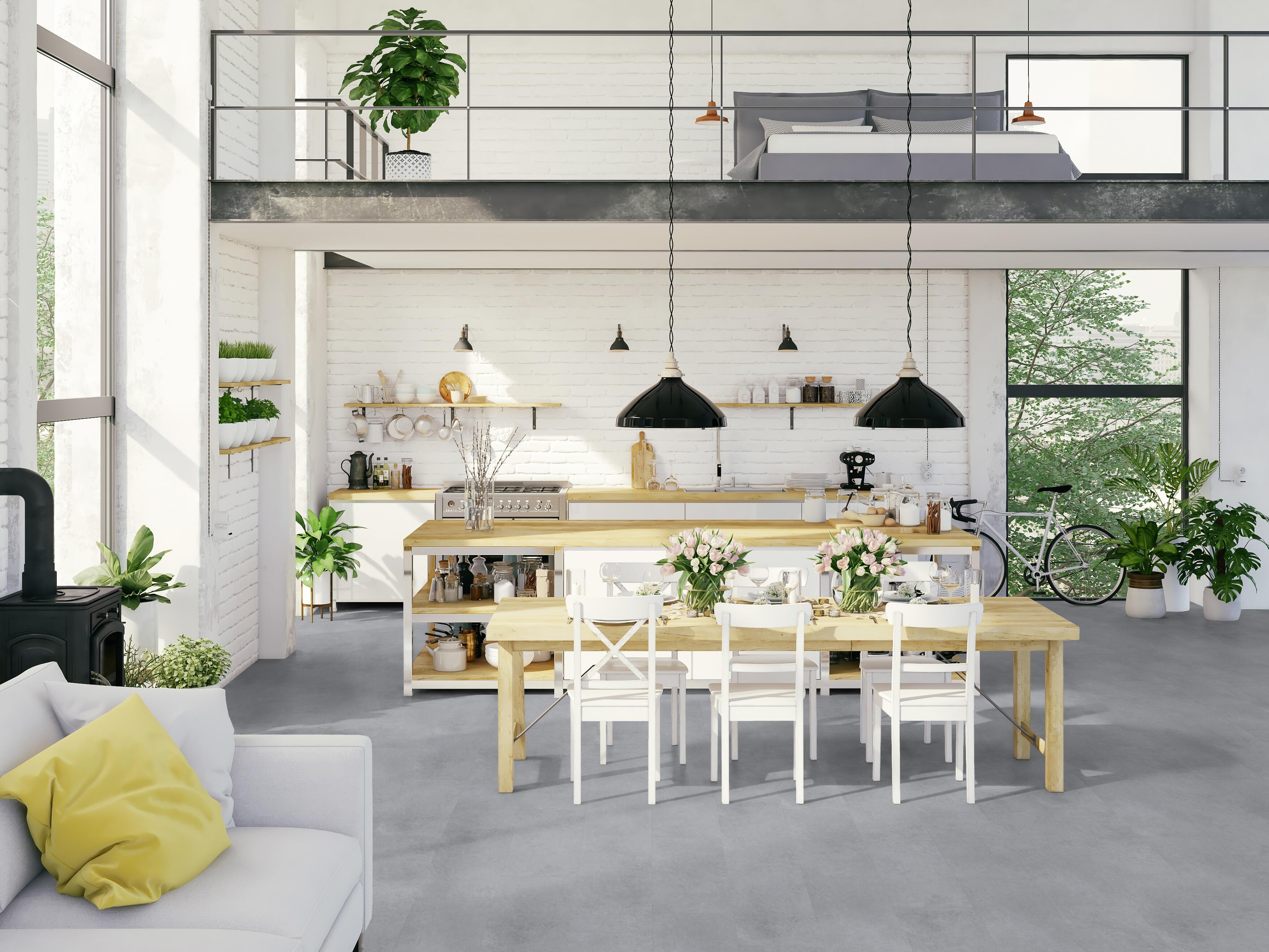 Suelo vinílico LVT click GERFLOR Medio 3.4mm Brickell Grey - 7