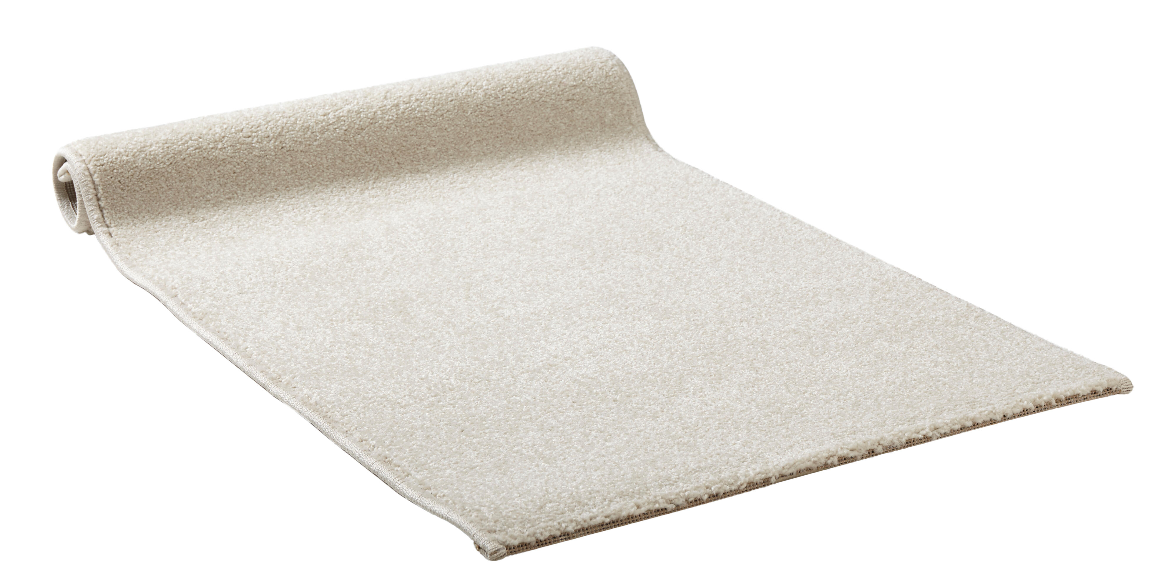 Tapete liso VELUR 160X230 cm branco - 2