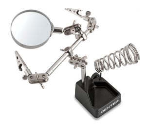 Compte-fils Toolcraft 1511639 - Loupe Grossissement 6x - LED - Graduation Mm/pouce - étui