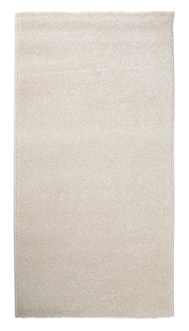 Tapete liso VELUR 160X230 cm branco