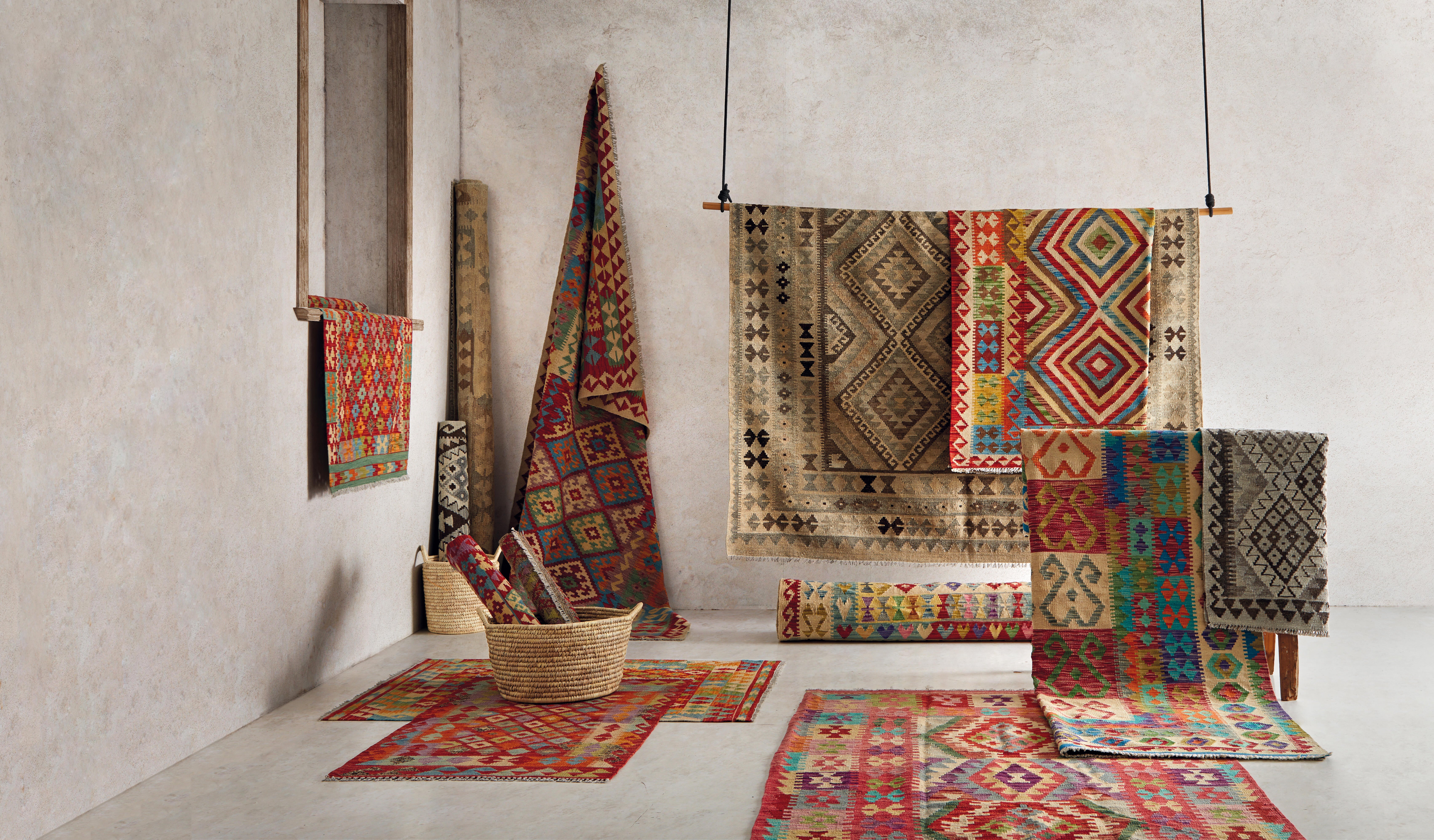 Tapete 100x150 cm kilim herat multicor - 10