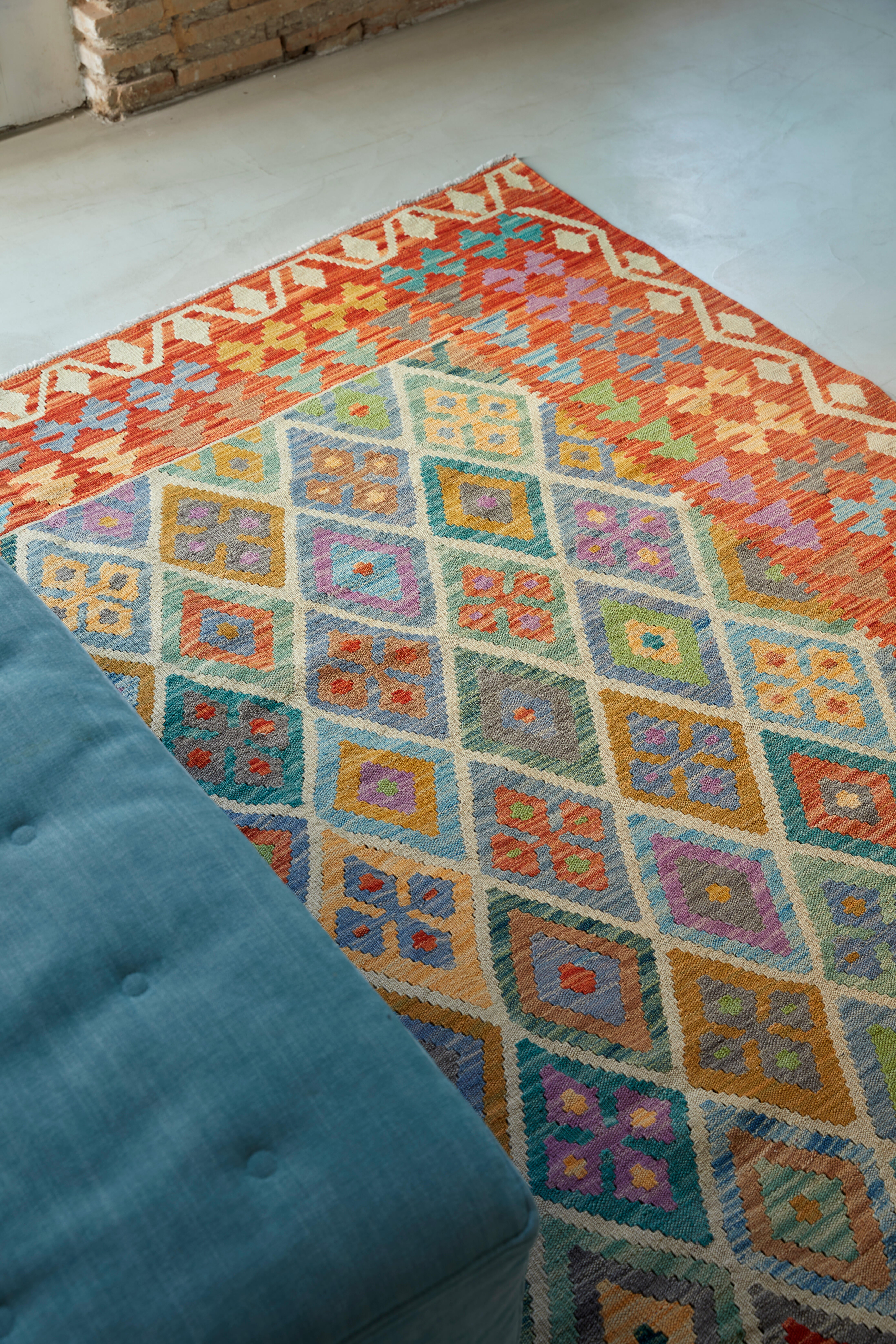 Tapete 100x150 cm kilim herat multicor - 8