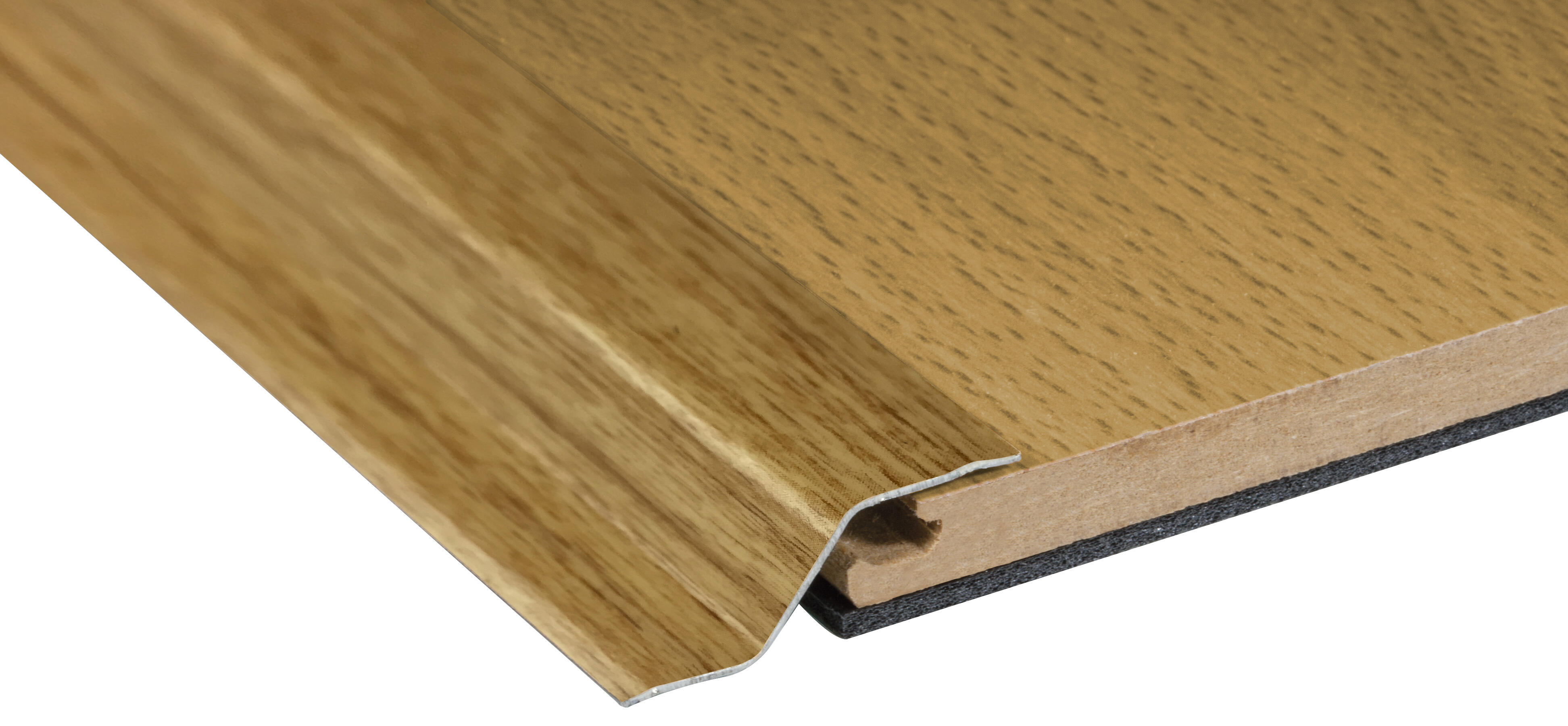 Perfil de umbral de acero inoxidable natural 83 cm - 3