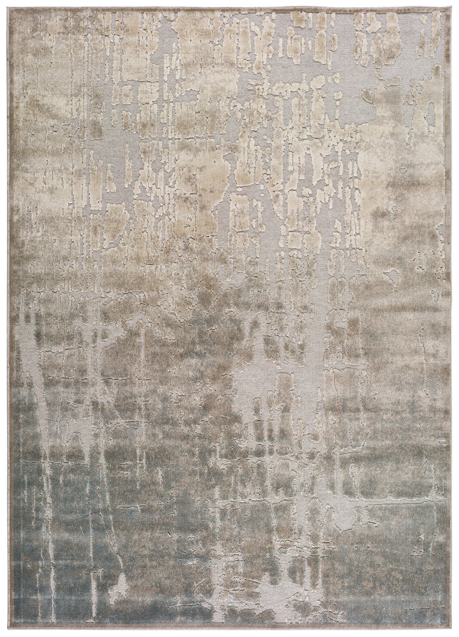 Alfombra viscosa laiana beige 160x230cm