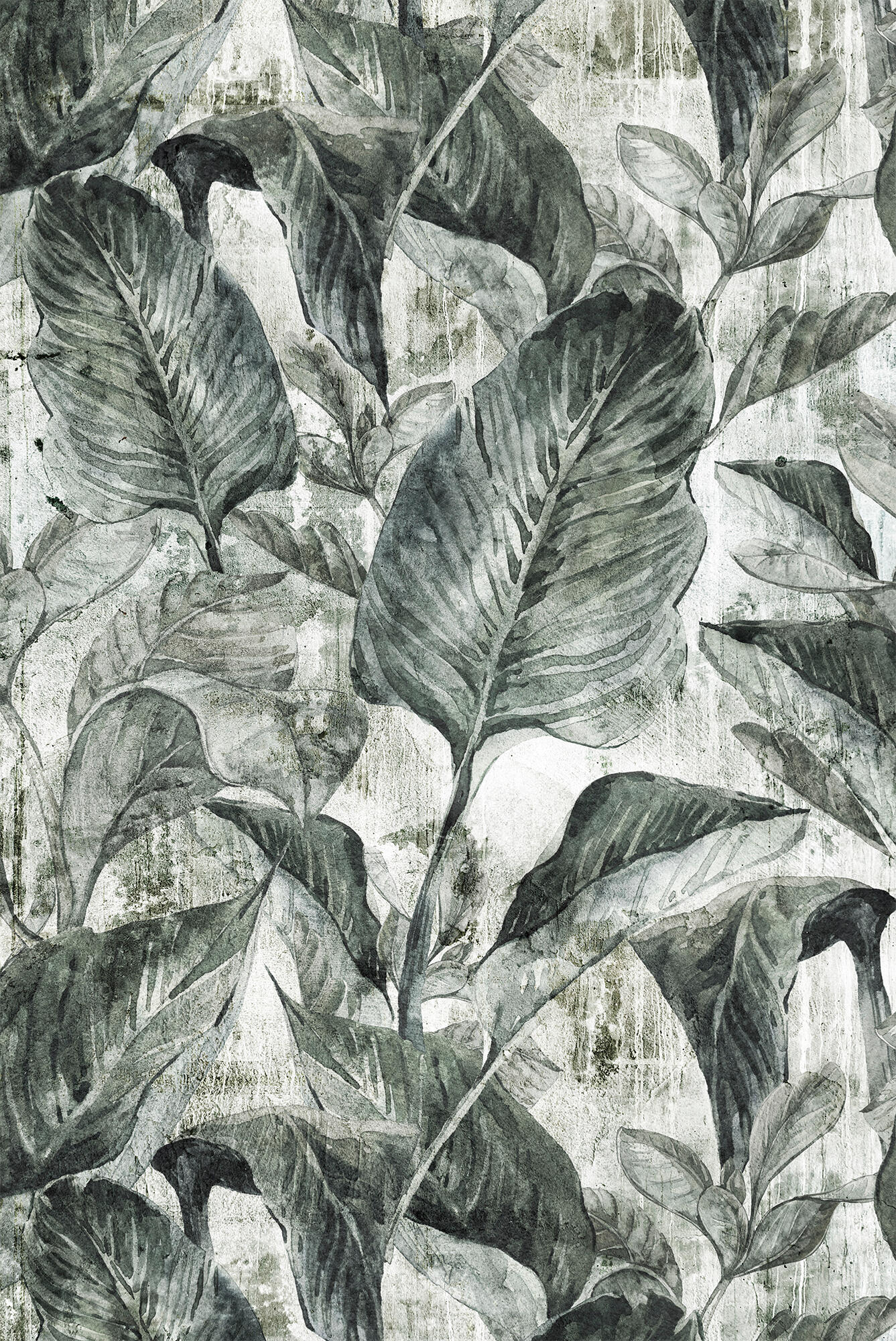 Alfombra pvc bananera exterior/interior 120x180cm tejido plano base antideslizante flor verde
