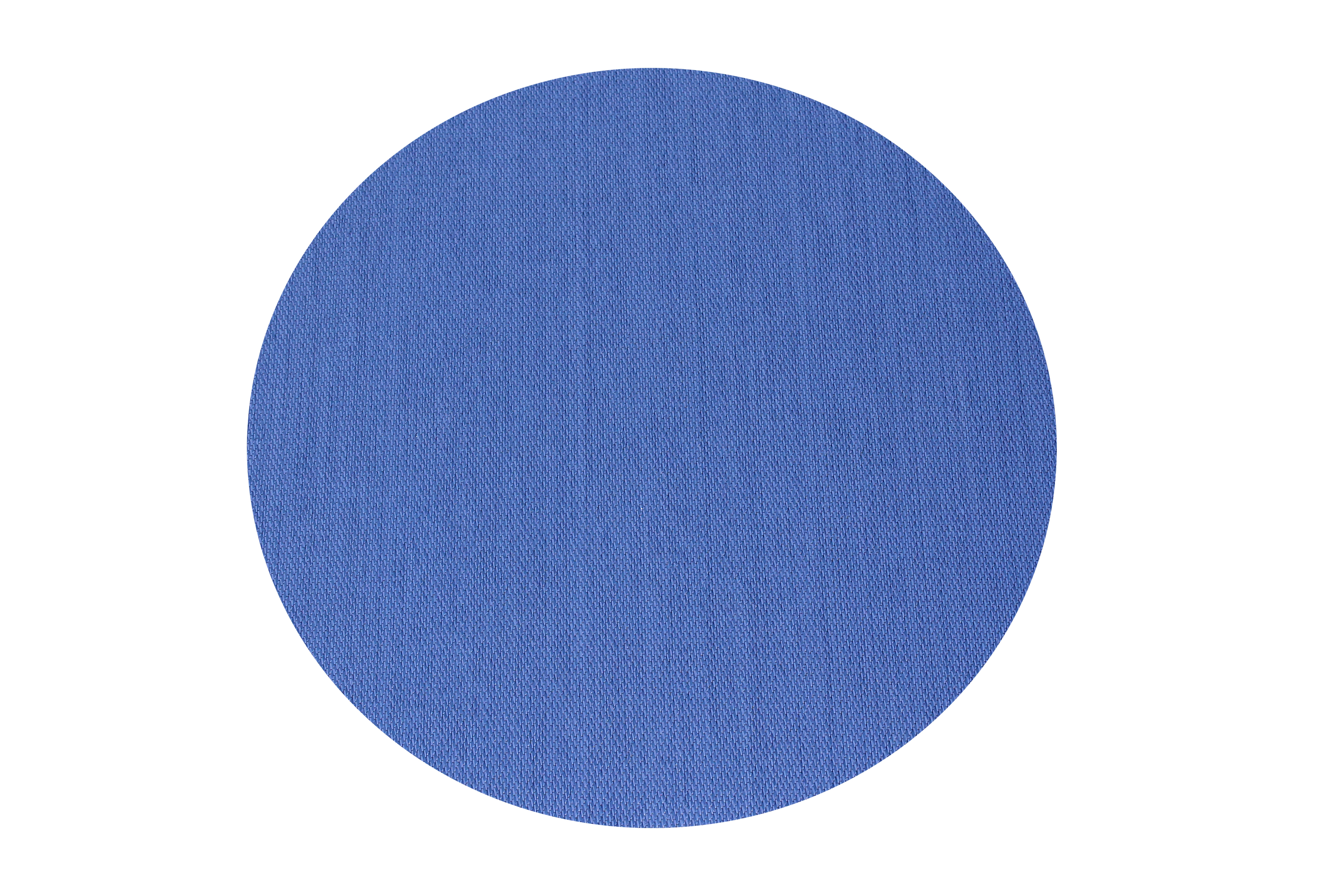 Alfombra exterior/interior pvc teplon azul redonda 200x200cm