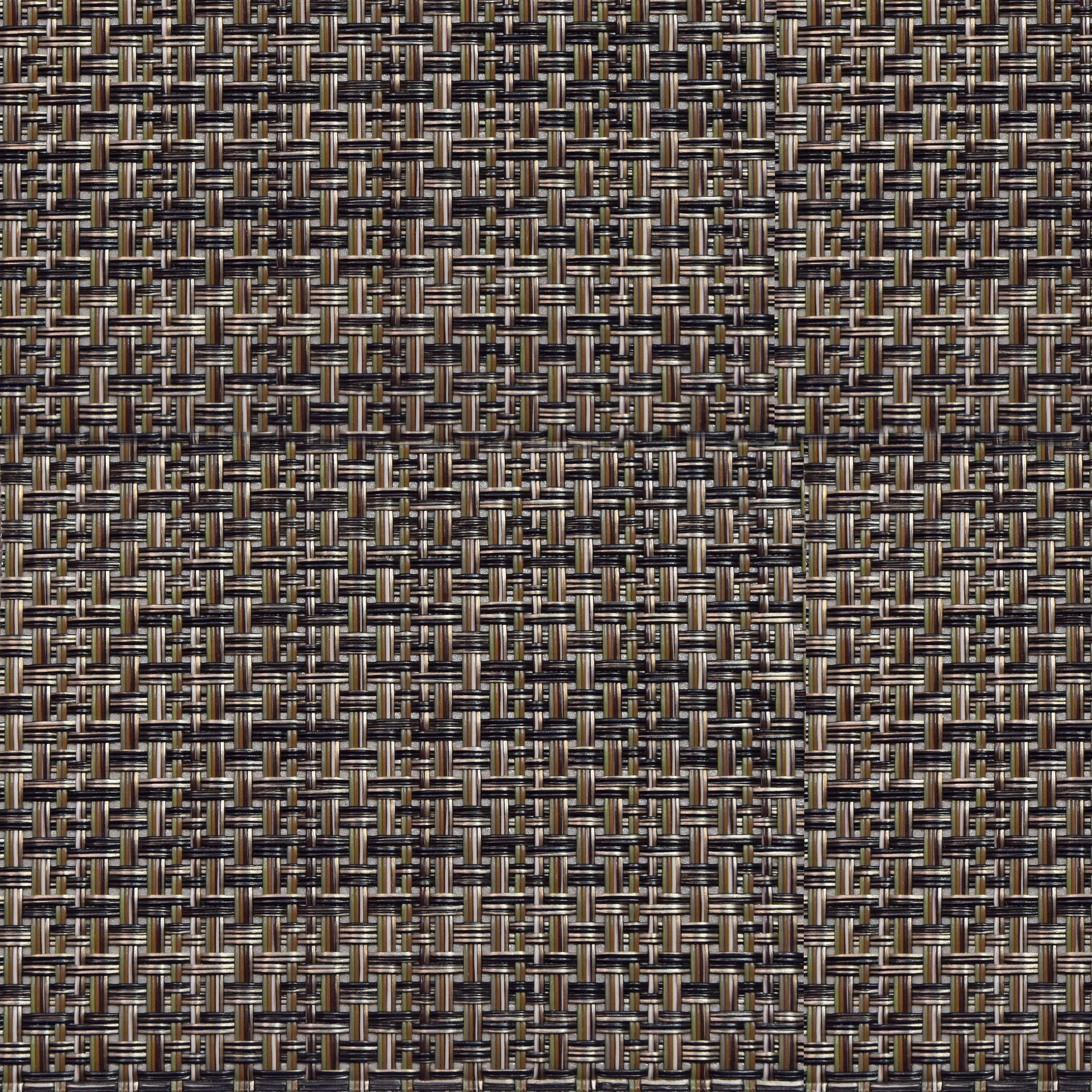 Alfombra exterior/interior pvc tejido plano base antideslizante denon 002/008 liso marron 140x200cm