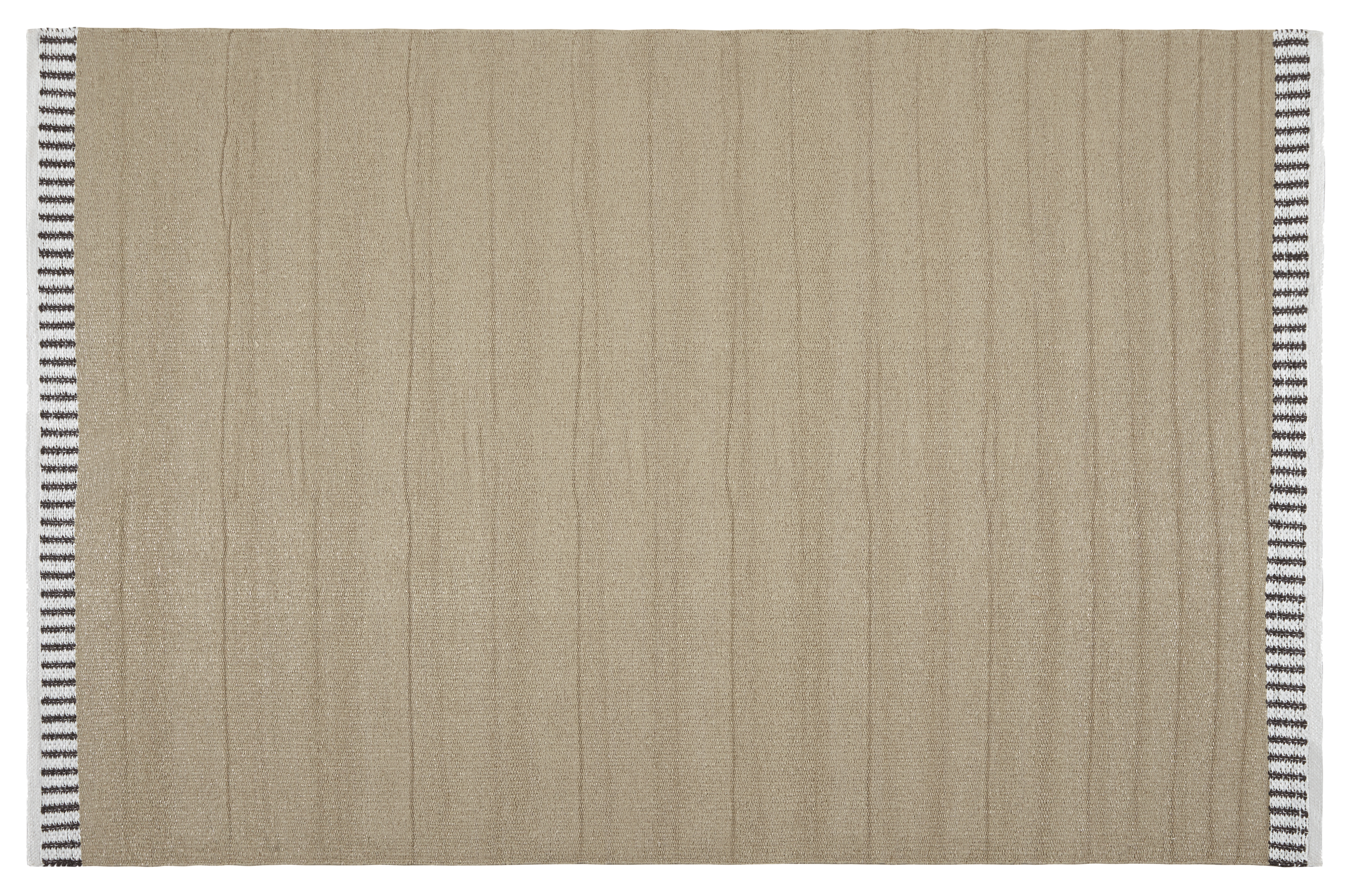 Alfombra de pvc lisa 160x230 cm de color beige