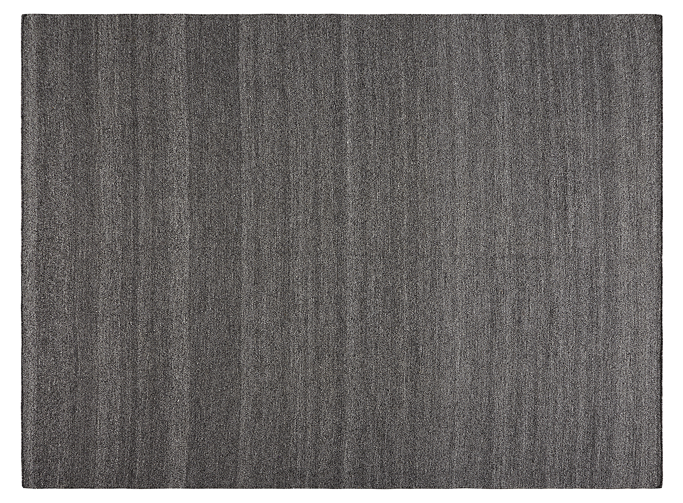 Alfombra lana tejido plano finlandia grey liso gris 120x180cm